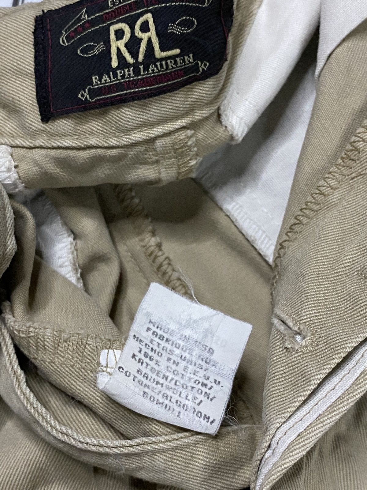 RRL Ralph Lauren × Vintage RRL 90s Vintage Baggy Pants Size US 29 - 5 Thumbnail