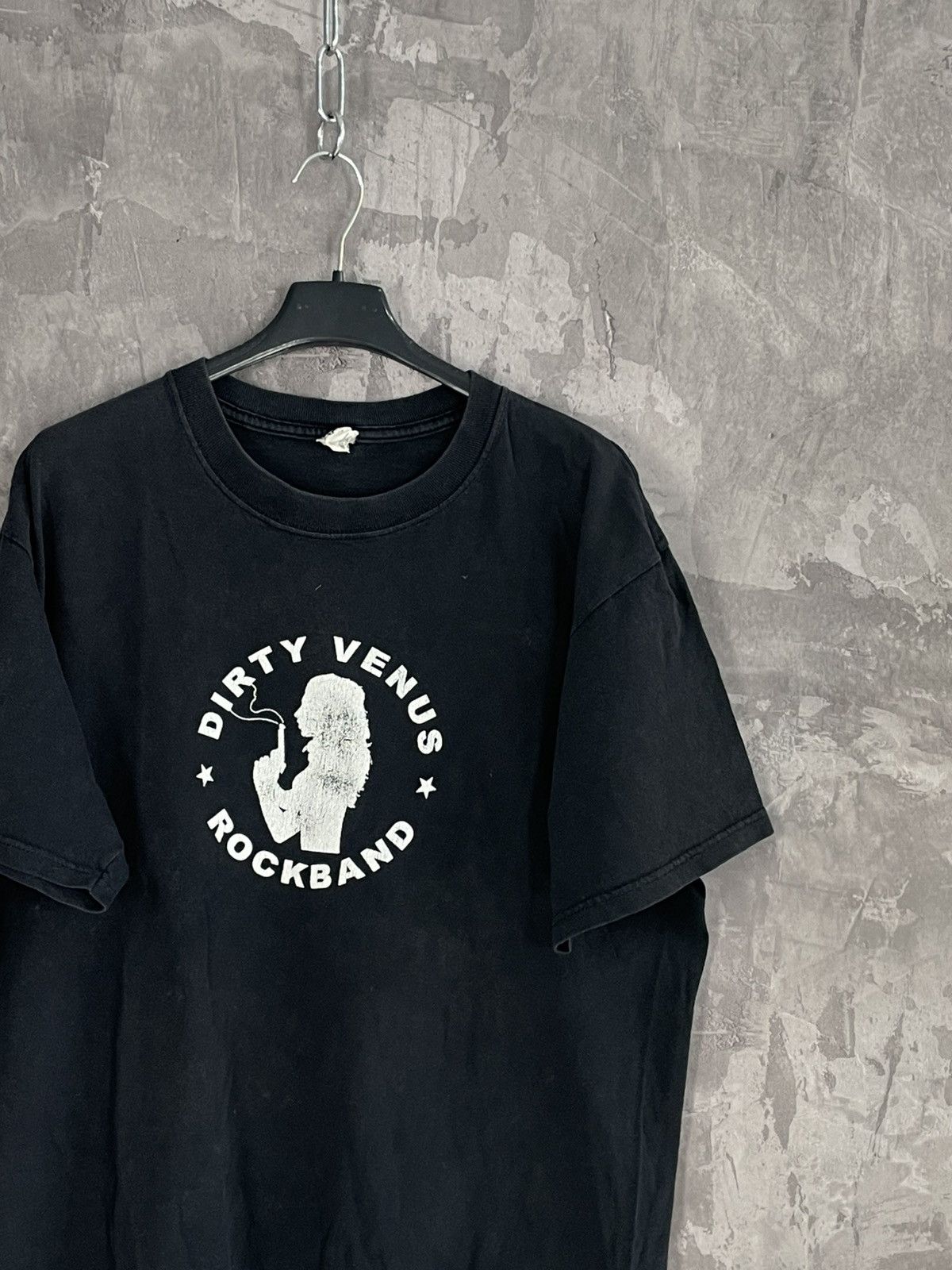 Hysteric Glamour × Vintage Vintage Faded Black Glamour Y2K Dirty Venus T shirt Size US L / EU 52-54 / 3 - 4 Thumbnail