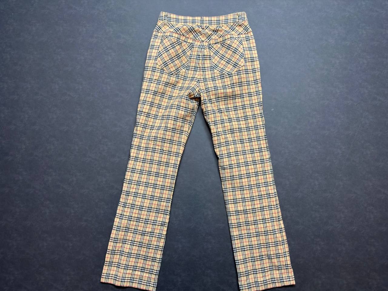 Burberry × Japanese Brand Burberry Blue Label Japan Rare Womens Pants Nova Check Size 36" / US 14 / IT 50 - 3 Thumbnail