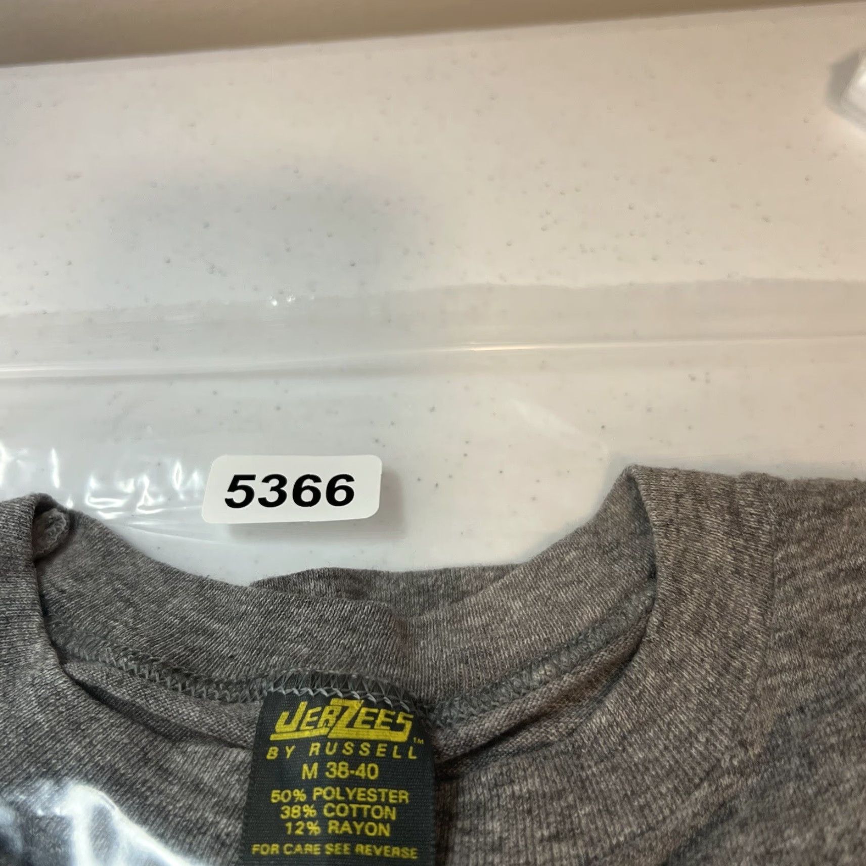 Nike VINTAGE Nike Swoosh T Shirt Adult Medium Gray Jerzees Tag USA Made Mens Size US M / EU 48-50 / 2 - 8 Thumbnail