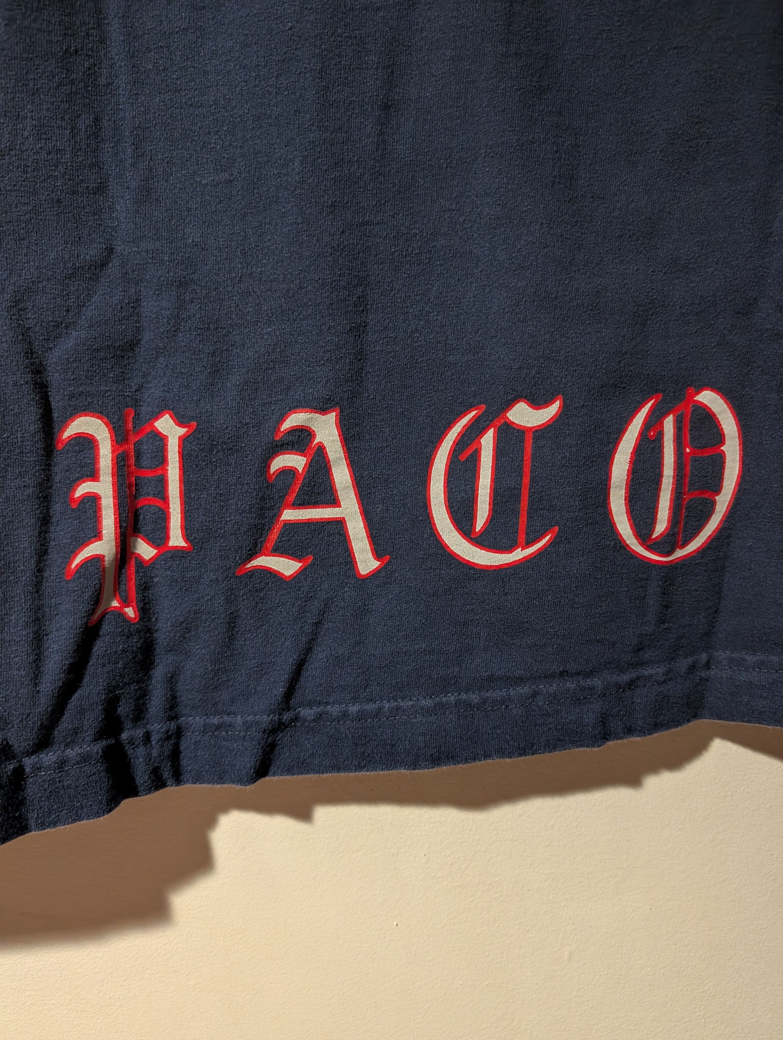 Vintage Vintage Paco Y2K Boxy Navy Blue LS Shirt Red Dragon Medium Size US M / EU 48-50 / 2 - 6 Thumbnail