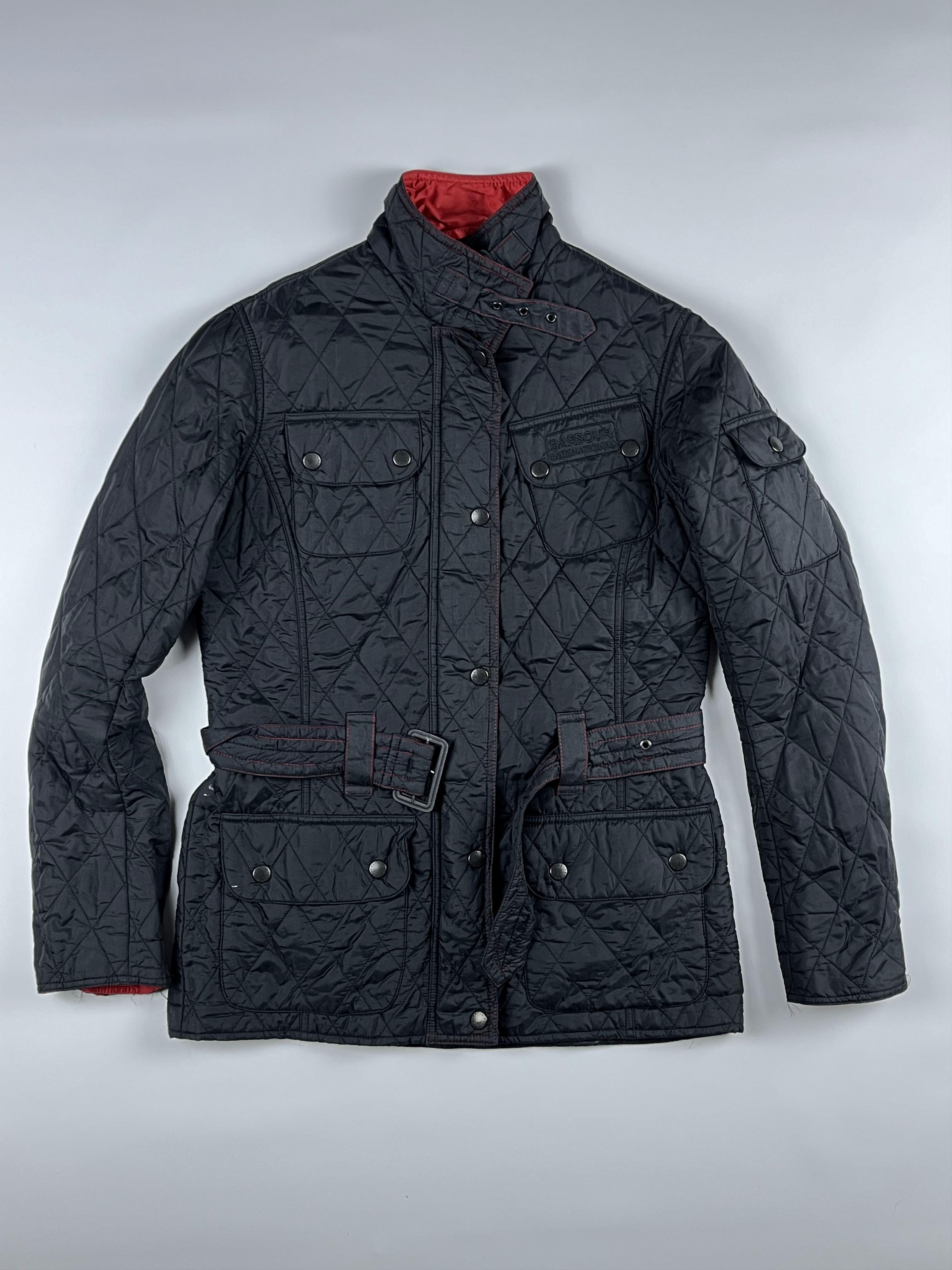 Barbour × Vintage Barbour Womens Quilted Flyweight International Jacket Size S / US 4 / IT 40 - 1 Thumbnail