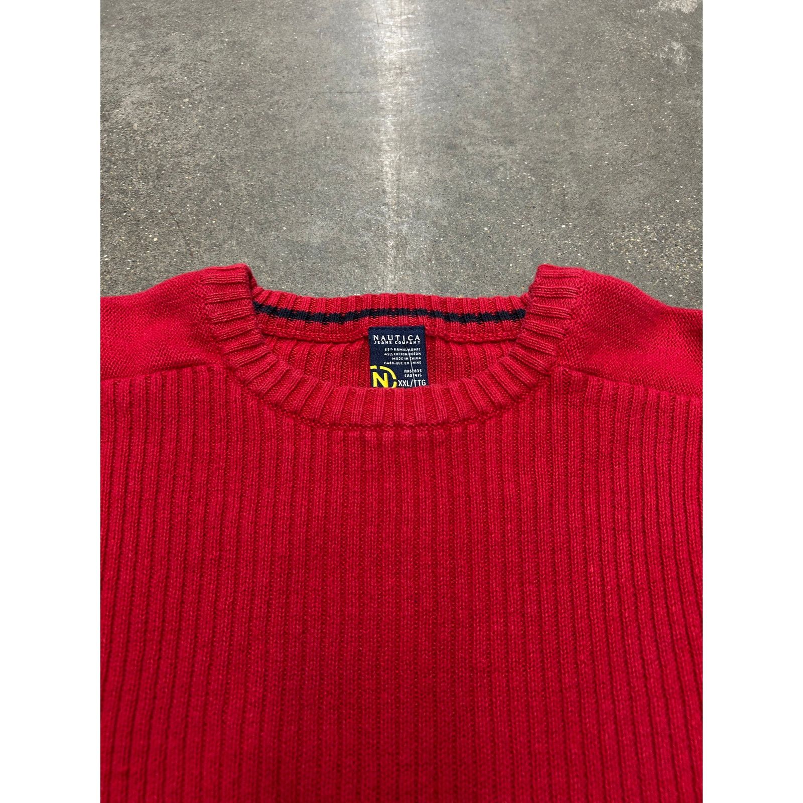 Nautica Y2K Nautica Knit Sweater Size US XL / EU 56 / 4 - 3 Thumbnail