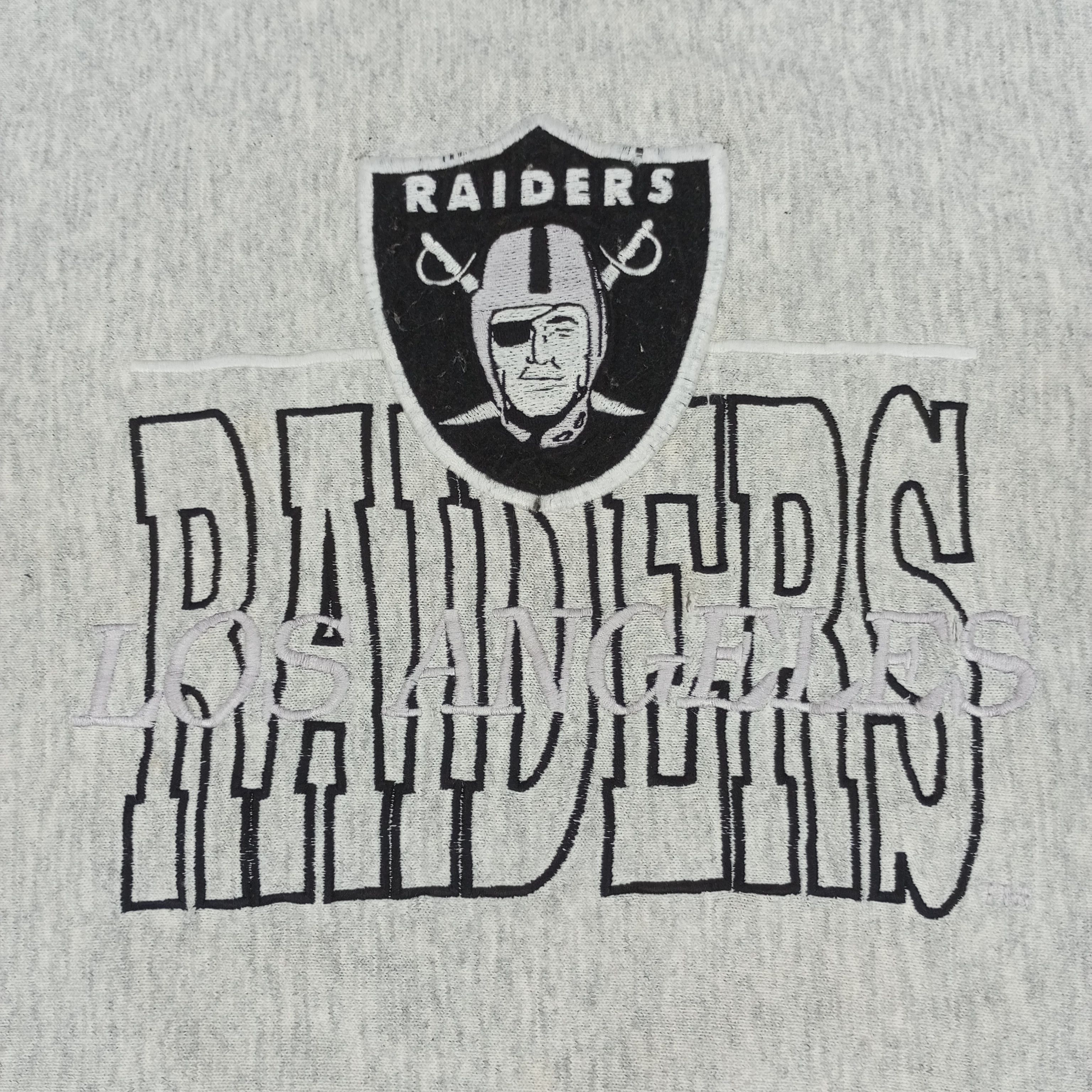 NFL × Vintage Raiders Los Angeles Football Team Vintage Sweatshirt Size US M / EU 48-50 / 2 - 2 Thumbnail