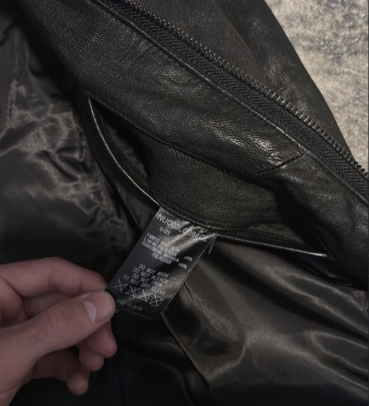 If Six Was Nine Nano Universe Japanese Leather Jacket Size US S / EU 44-46 / 1 - 8 Thumbnail