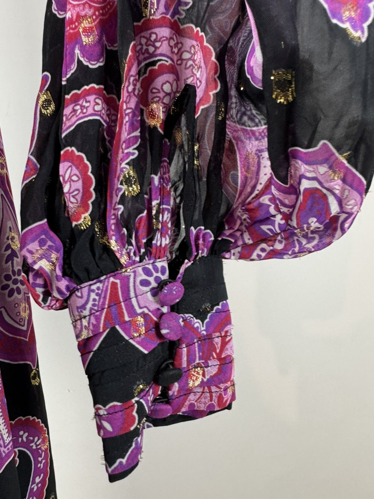 REVOLVE DUNDAS x Revolve - Flower Print Dress Worn by Halle Berry Size XS / US 0-2 / IT 36-38 - 10 Thumbnail