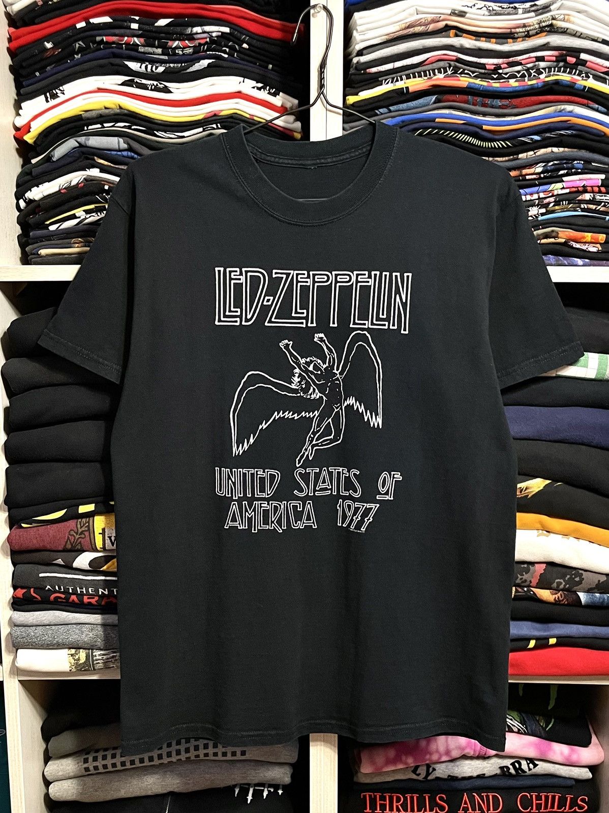 Band Tees Vintage 2000 Led Zeppelin United States Of America T-Shirt Size US M / EU 48-50 / 2 - 6 Thumbnail