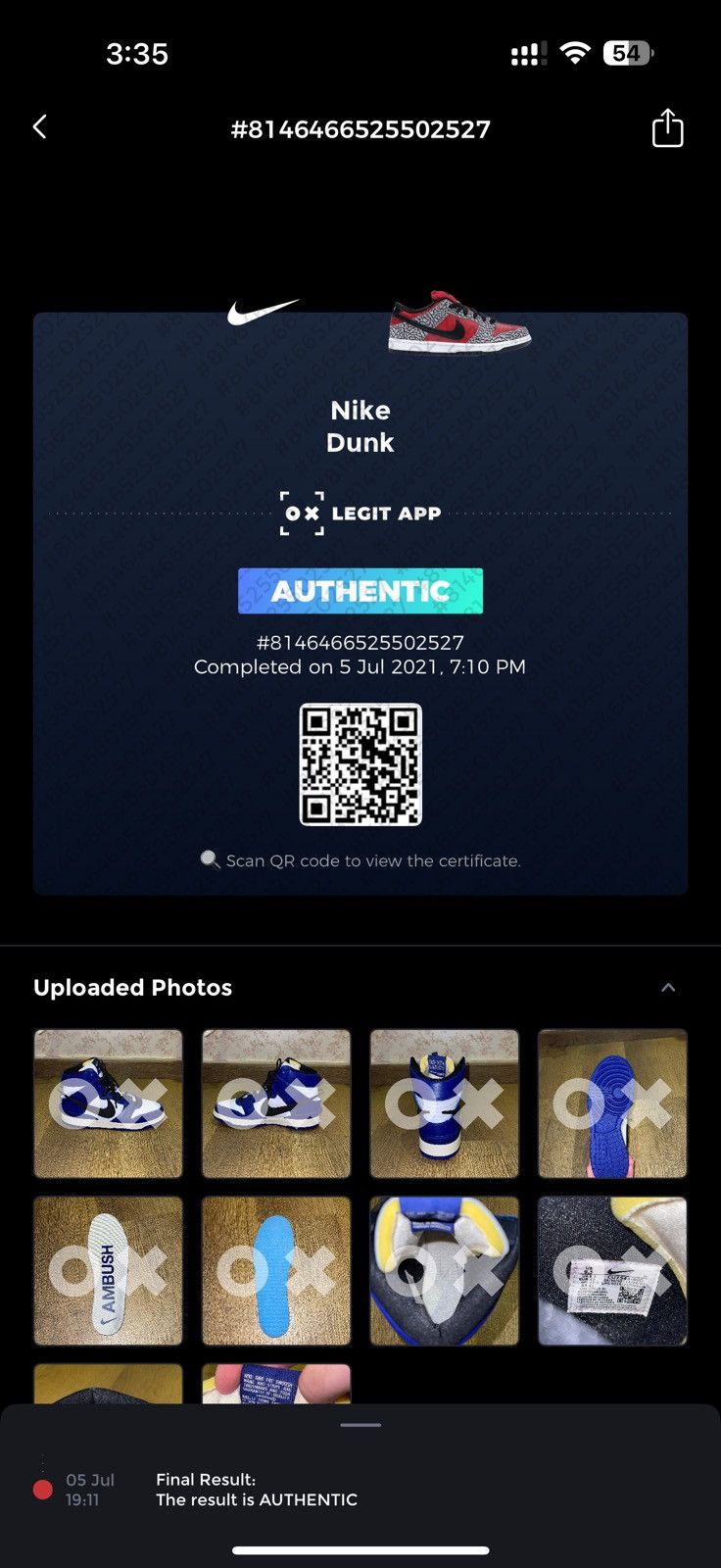 Ambush Design × Nike Nike Dunk High x Ambush Deep Royal (No Box) Size US 9.5 / EU 42-43 - 11 Thumbnail