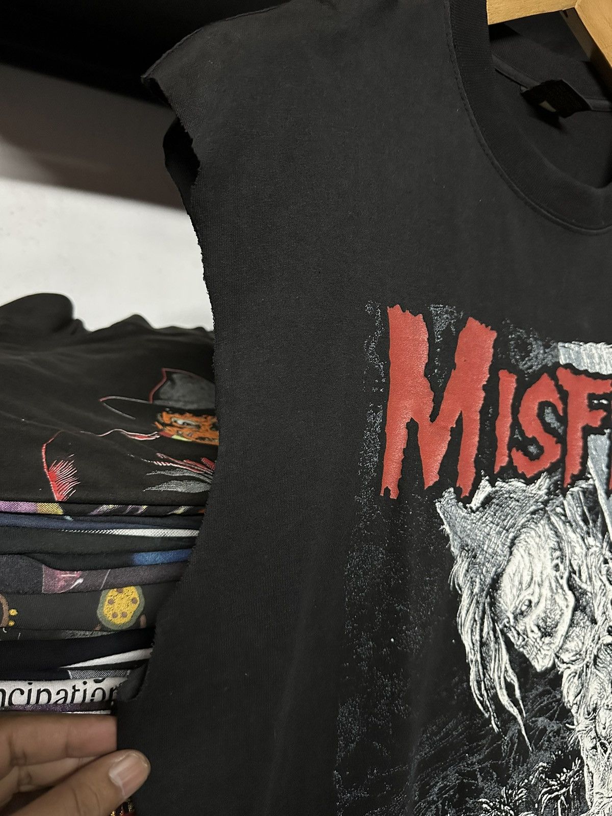 Band Tees × Vintage Vintage Misfits Horror Punk Concert Tee Size US L / EU 52-54 / 3 - 6 Thumbnail