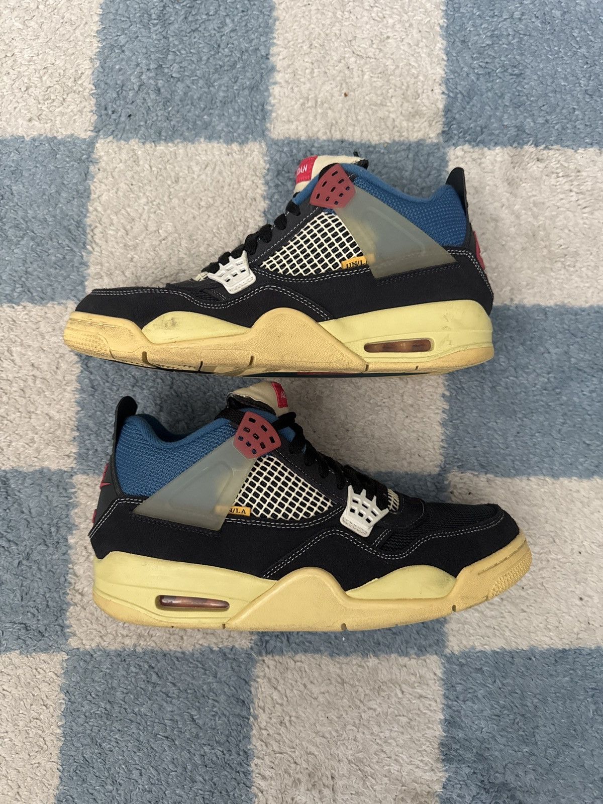 Jordan Brand × Union LA Jordan 4 Union Off Noir Size US 9.5 / EU 42-43 - 1 Thumbnail