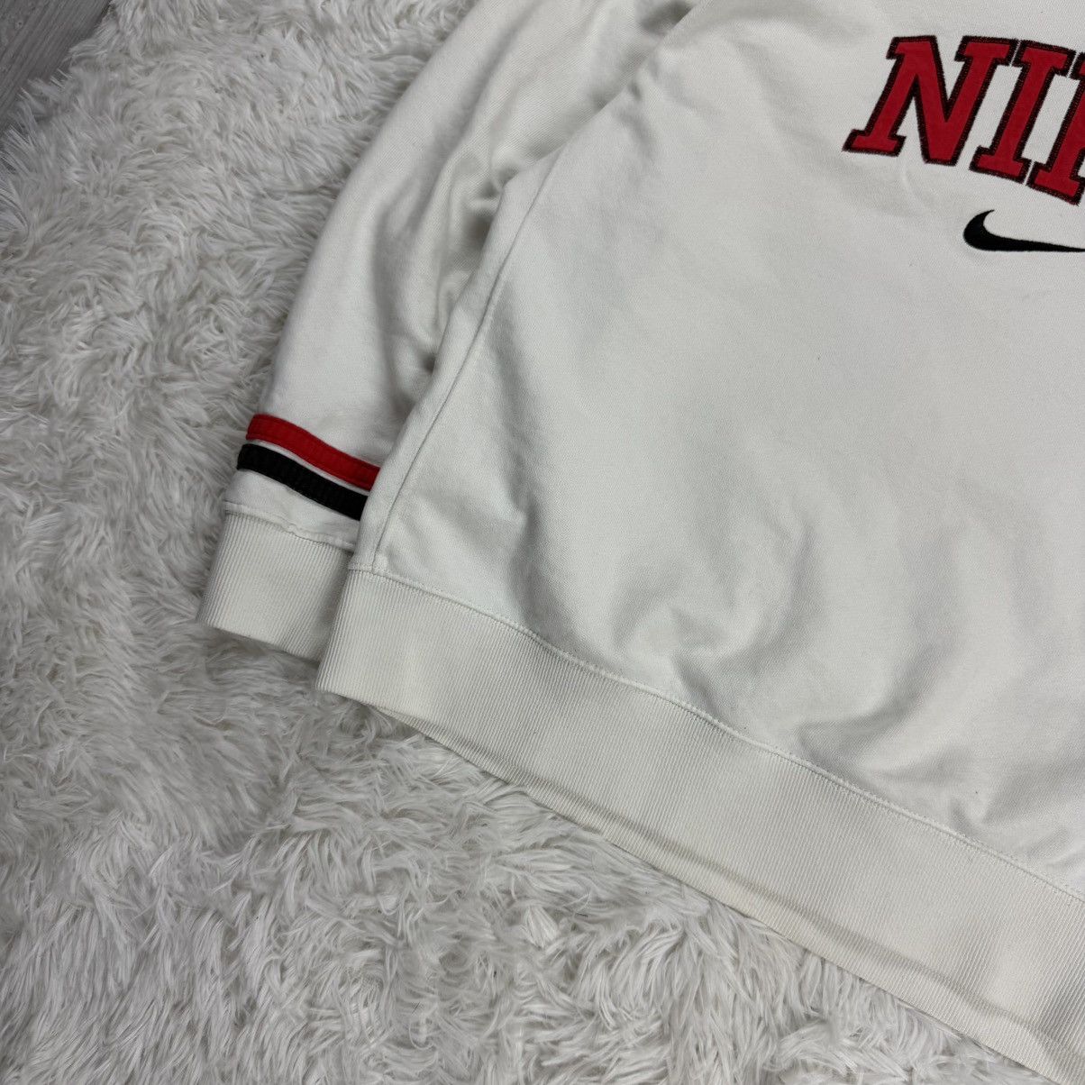 Nike Nike Sweatshirt Big Central Logo M Streetwear Drill Y2K Size US M / EU 48-50 / 2 - 2 Thumbnail