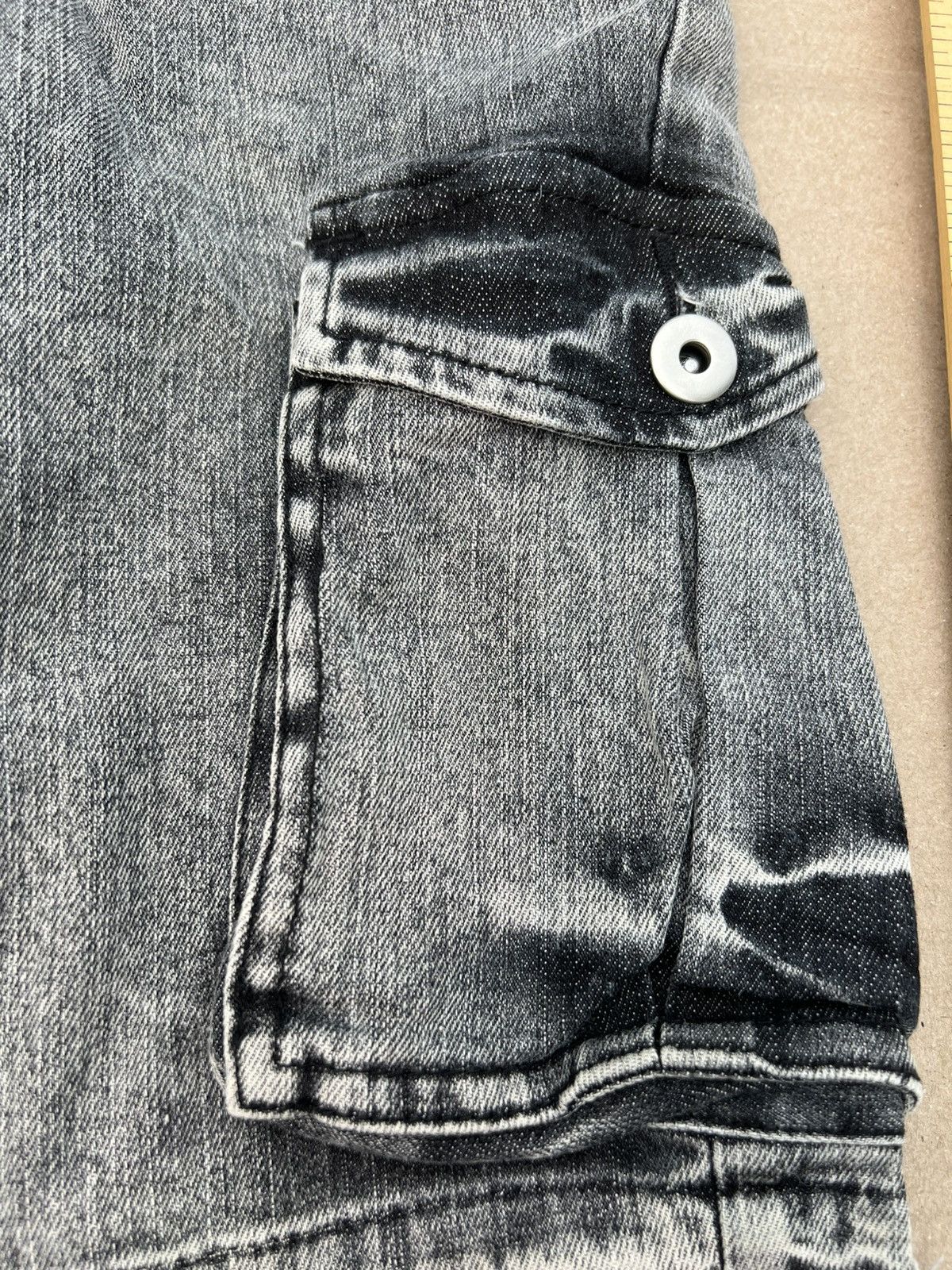 Japanese Brand GLAD NEWS Studded Denim Shorts Size US 34 / EU 50 - 5 Thumbnail