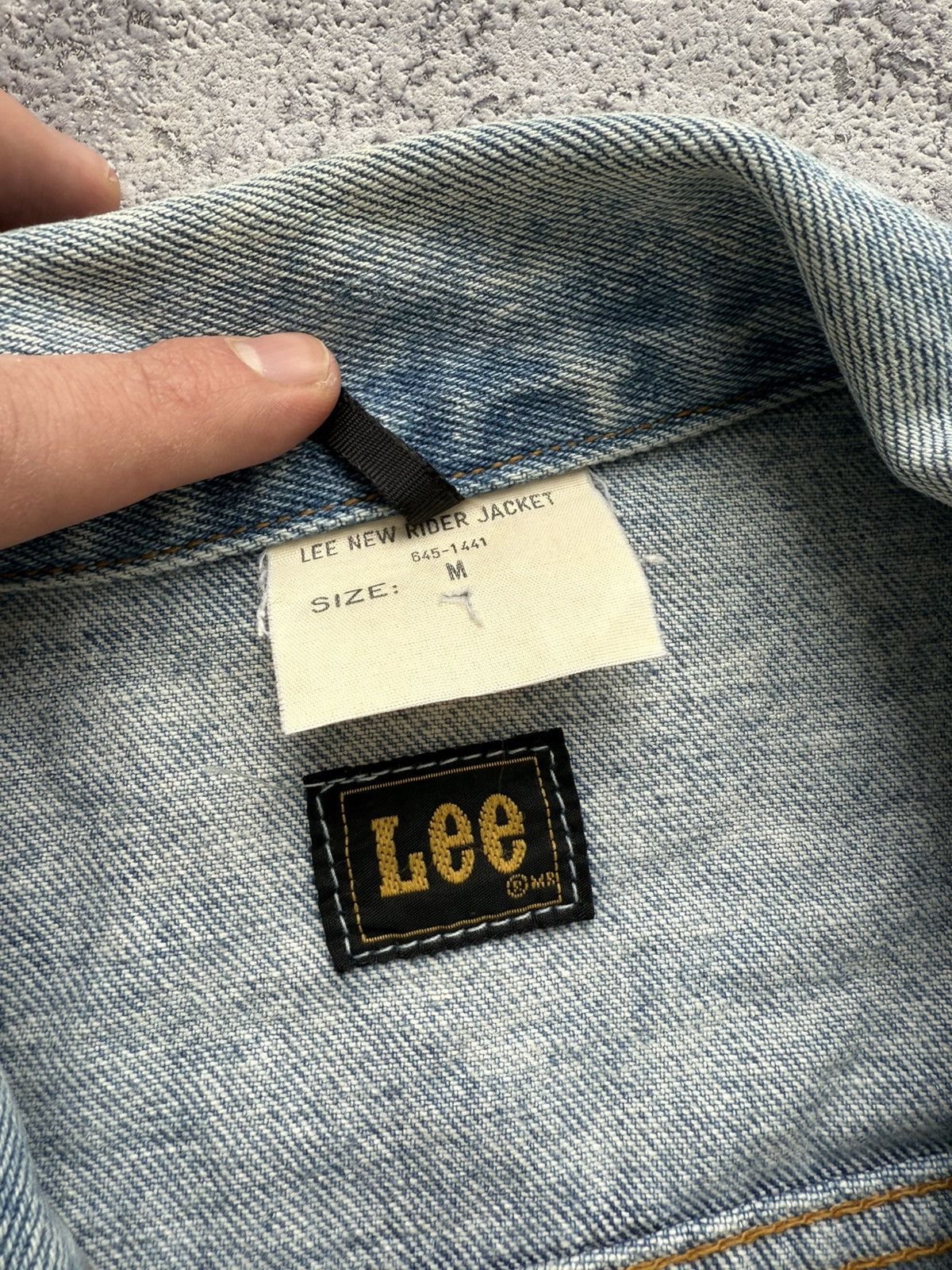 Lee × Vintage Vintage Lee New Rider Denim Jacket Size US M / EU 48-50 / 2 - 7 Thumbnail