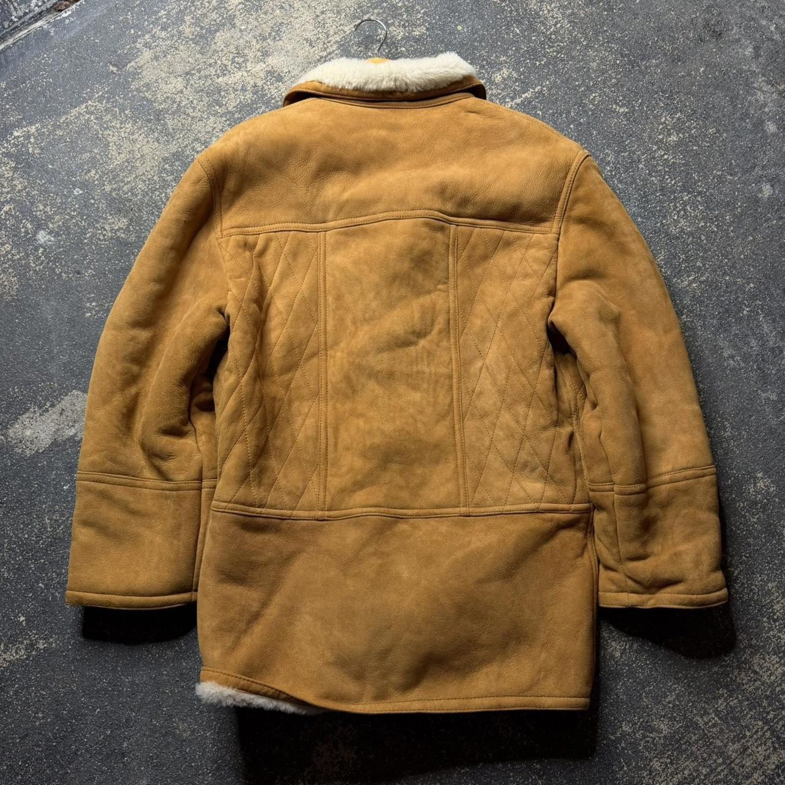 Other Vintage Authetic Shearling Leather Coat Size US L / EU 52-54 / 3 - 4 Thumbnail