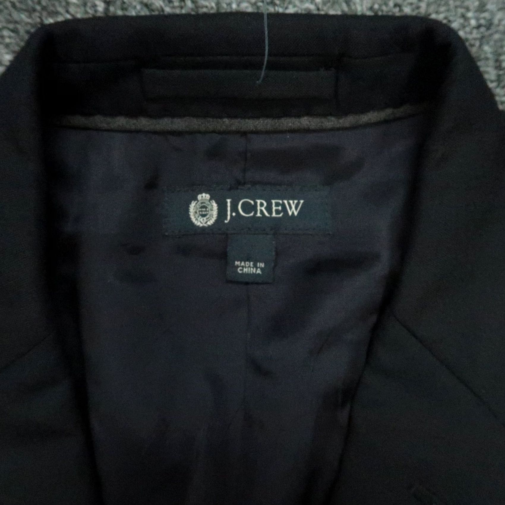 J.Crew J.CREW Blazer Mens 36R Blue Wool Notch Lapel Single-Breasted 2-Button 4-Button Pocketed Lined Dry Clean Only Jacket Coat Sport Coat Vintage: No Size 36R - 2 Thumbnail