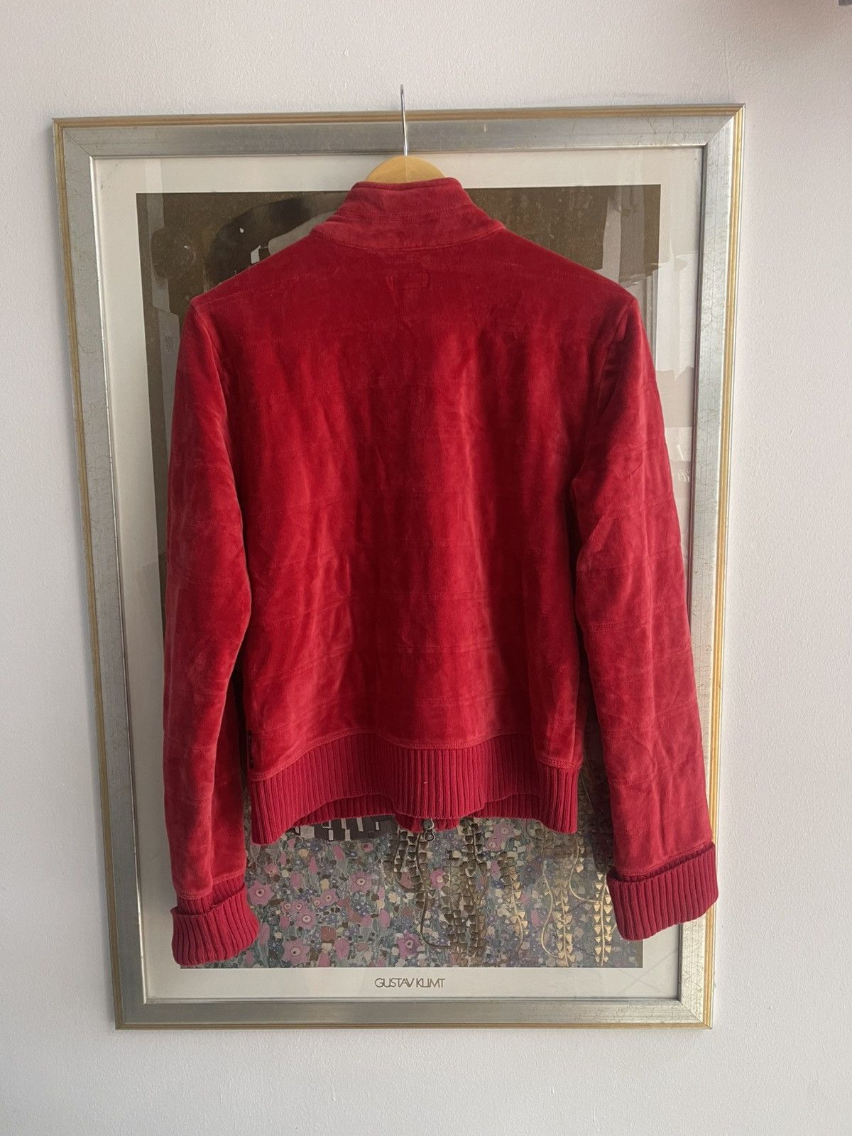 Armani Armani Jeans Velvet Jacket velour 90s Size XL / US 12-14 / IT 48-50 - 2 Thumbnail