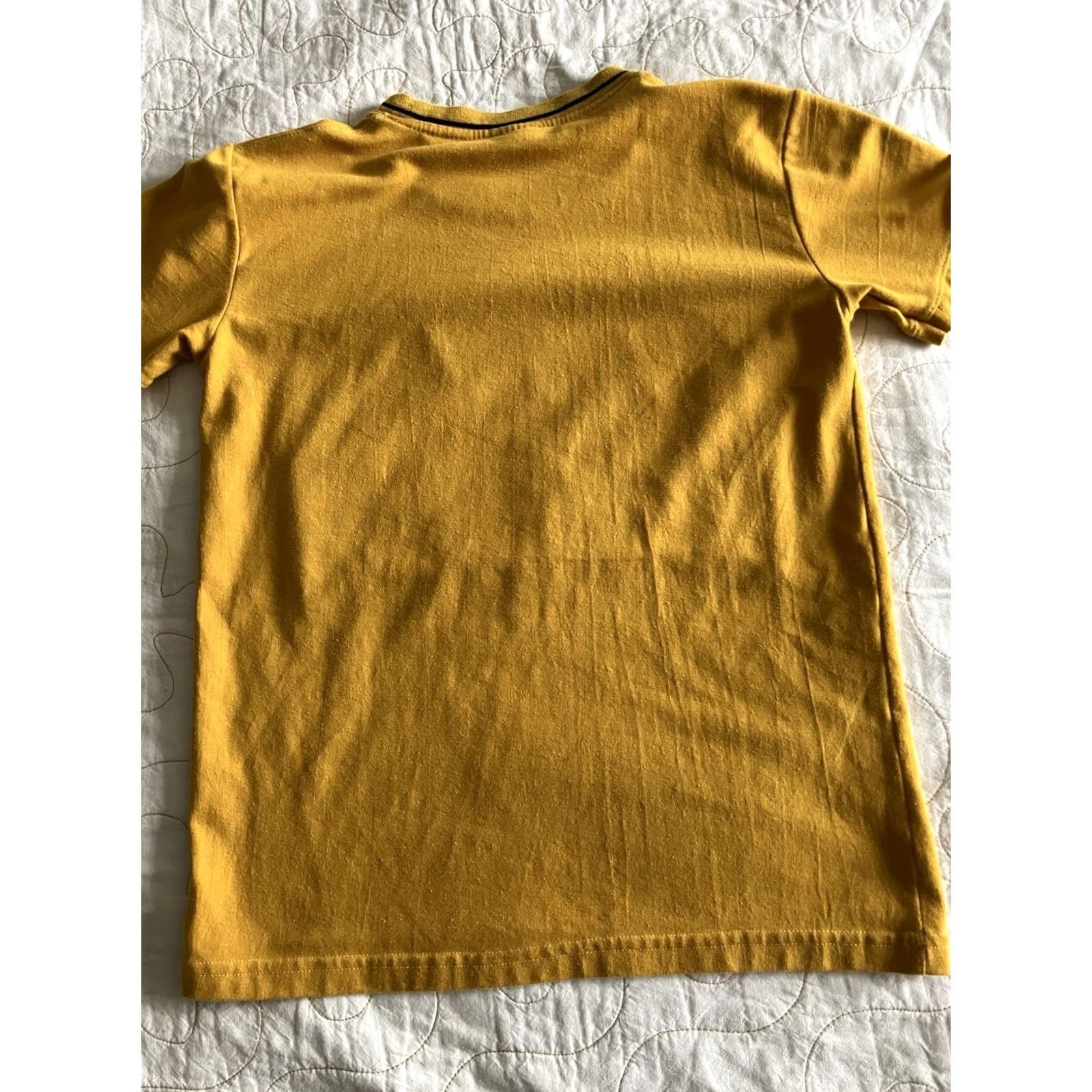 Nike JUV Men’s Clothing Nike Air Boot Leg 3D T Shirt Size S Yellow Retro Mens Size US S / EU 44-46 / 1 - 7 Thumbnail
