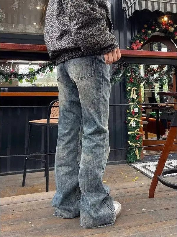 Japanese Brand × Jean Straight casual loose retro jeans Size US 32 / EU 48 - 2 Thumbnail