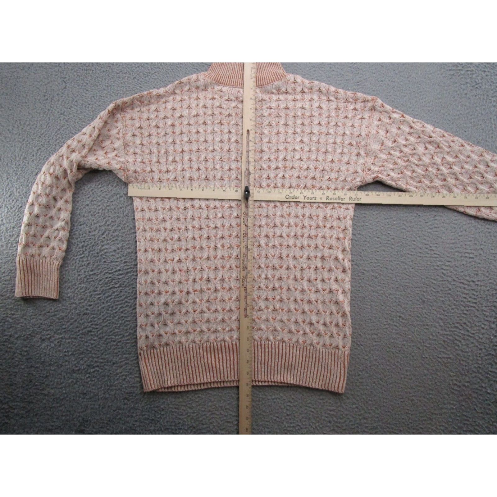 Vintage VINTAGE Knox Rose Geometric Knit Pullover Sweater Women's XS Mock Neck NEW Size XS / US 0-2 / IT 36-38 - 5 Thumbnail