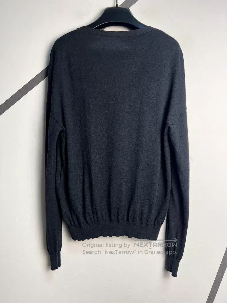 Saint Laurent Paris Saint Laurent Paris Wool Cashmere Silk Blended Black Deep Size US L / EU 52-54 / 3 - 2 Thumbnail