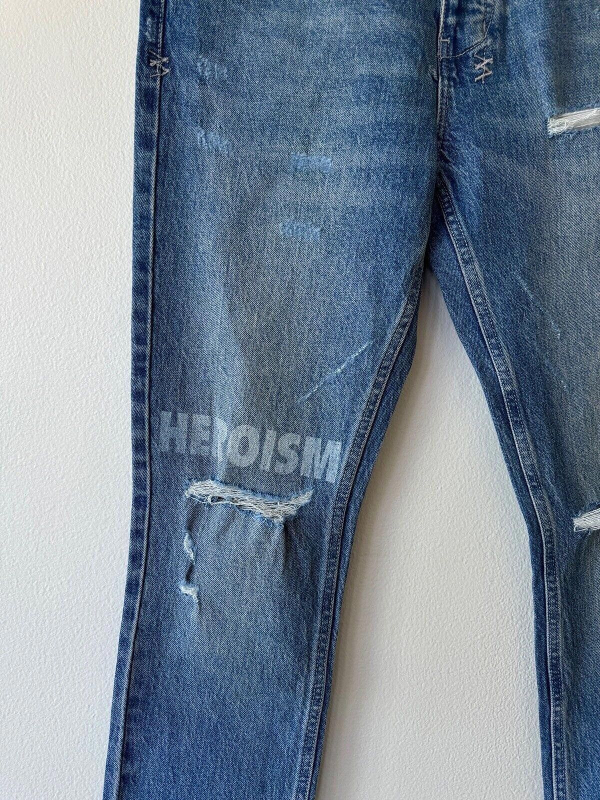 Ksubi new Ksubi mens denim jean chitch 32 blue heroism tour ripped Size US 32 / EU 48 - 4 Thumbnail
