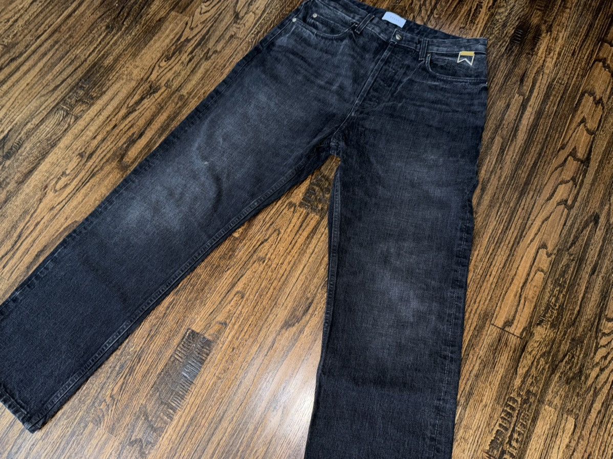 Rhude Rhude 90s Classic Black Wash Vintage Denim Designer Jeans 33 Size US 33 - 5 Thumbnail