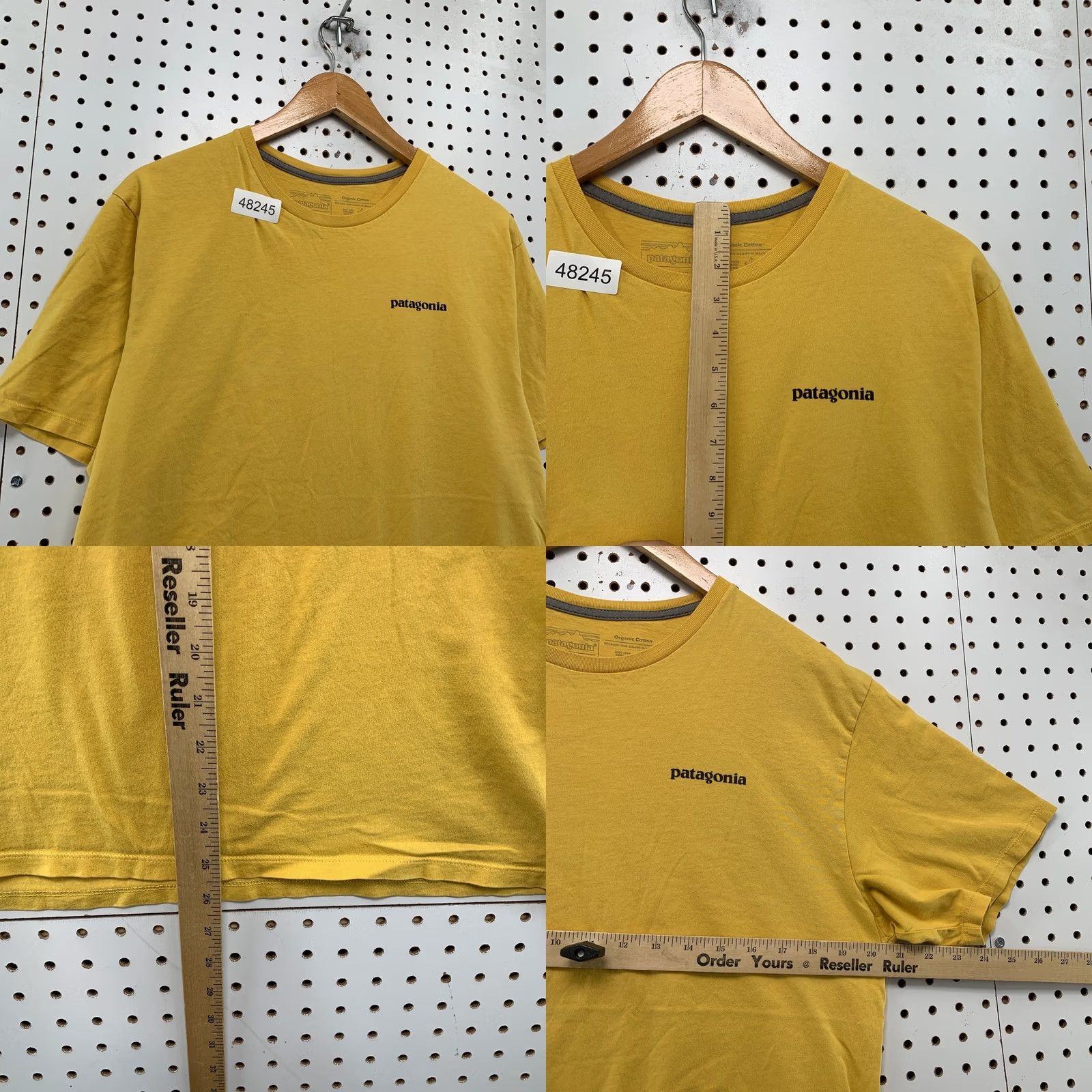 Patagonia Patagonia T Shirt Mens M Yellow Organic Cotton Short Sleeve Outdoor Size US M / EU 48-50 / 2 - 8 Thumbnail