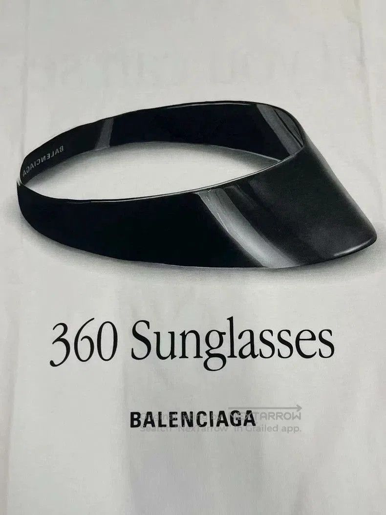 Balenciaga Balenciaga 360 Sunglasses Print T-Shirt. Size US XL / EU 56 / 4 - 3 Thumbnail
