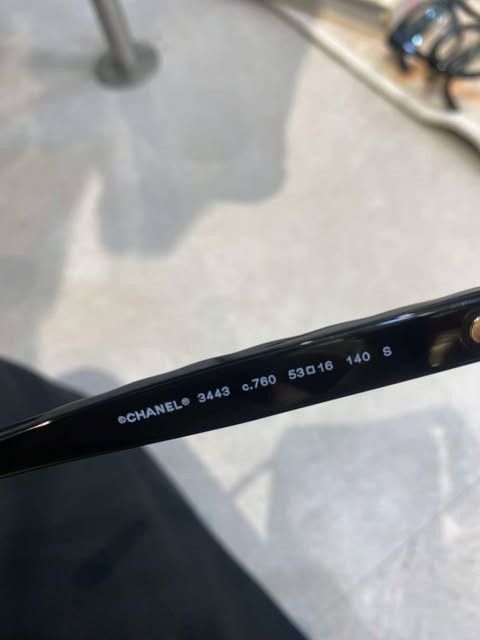 Chanel CHANEL CH3443 C760 Eyeglasses Size ONE SIZE - 3 Thumbnail