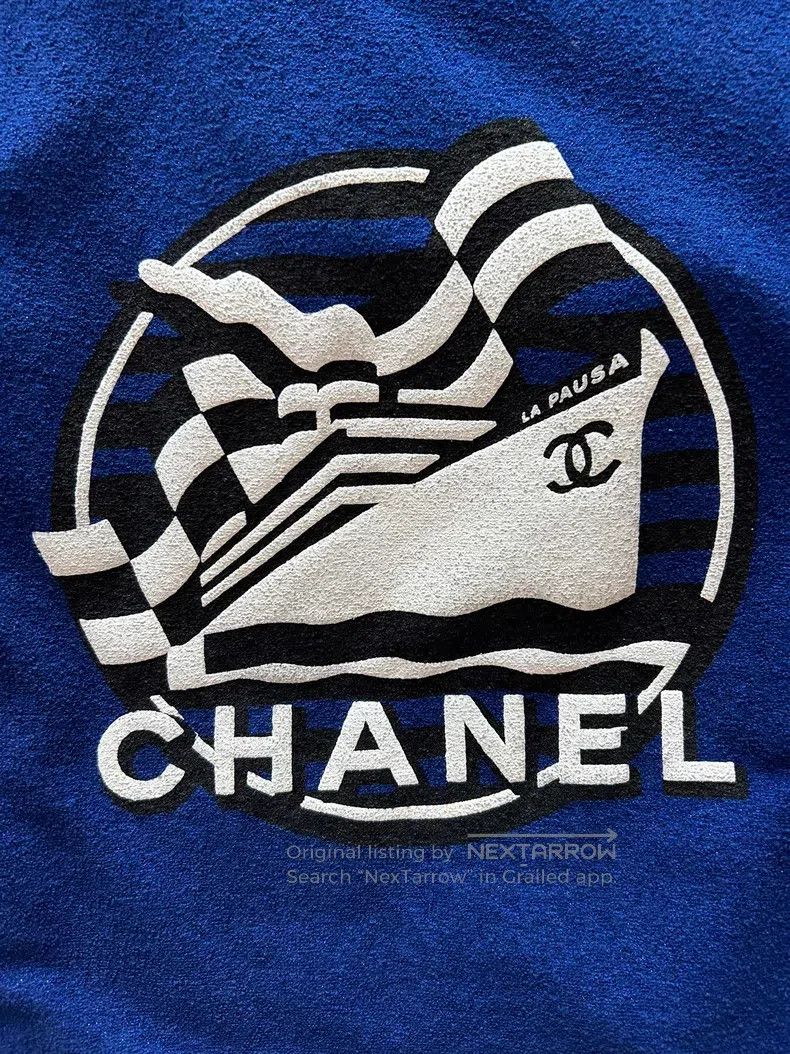 Chanel Chanel Blue short sleeves Size XS / US 0-2 / IT 36-38 - 3 Thumbnail