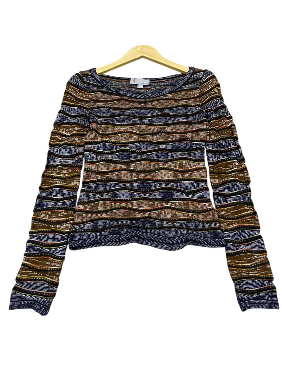 Missoni Missoni Linen Blend Missoni Rare Multicolor Size S / US 4 / IT 40 - 6 Thumbnail