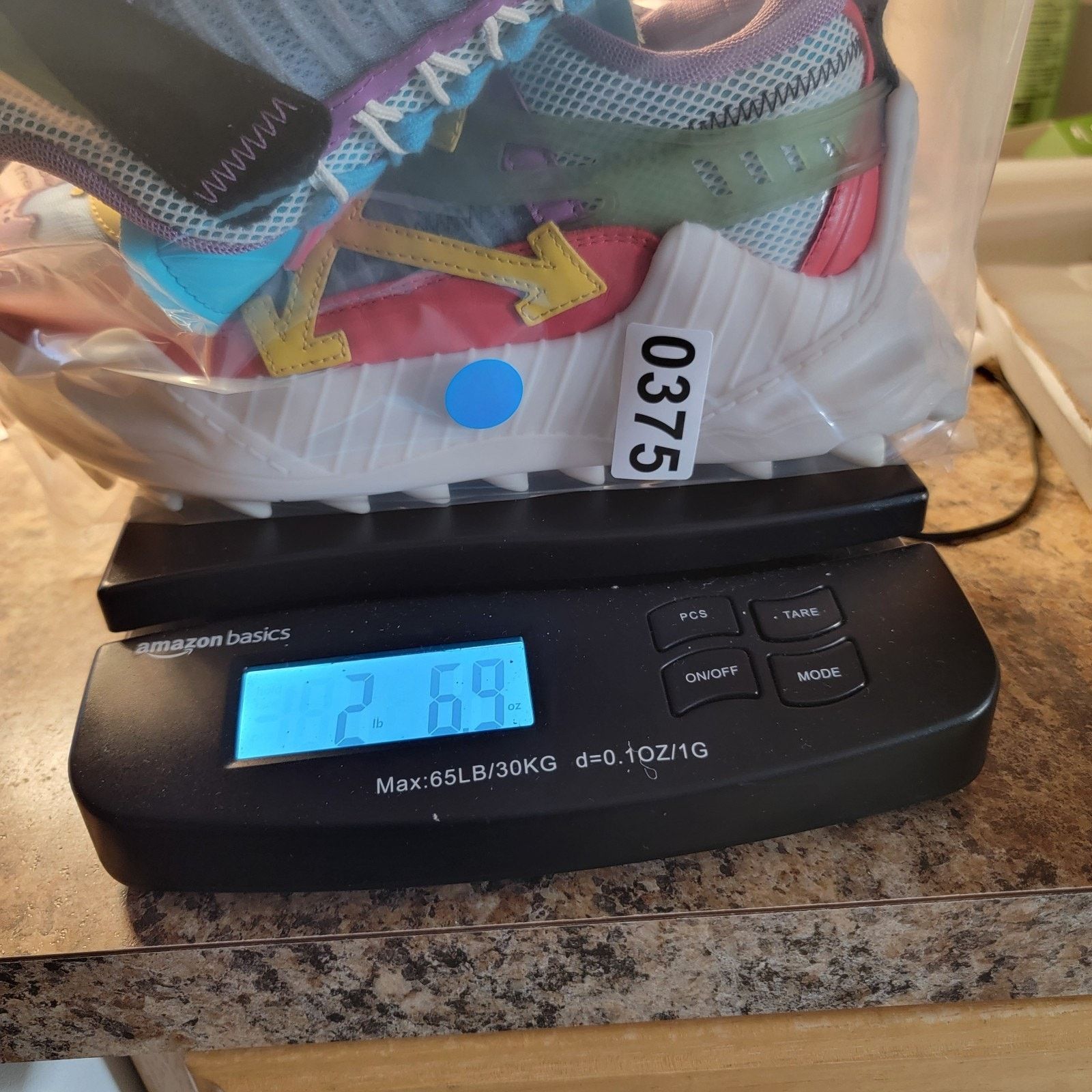 Off-White Off- White ODSY- 1000 RED MULTICOLOR size 37 (375) Size US 6.5 / IT 36.5 - 10 Thumbnail