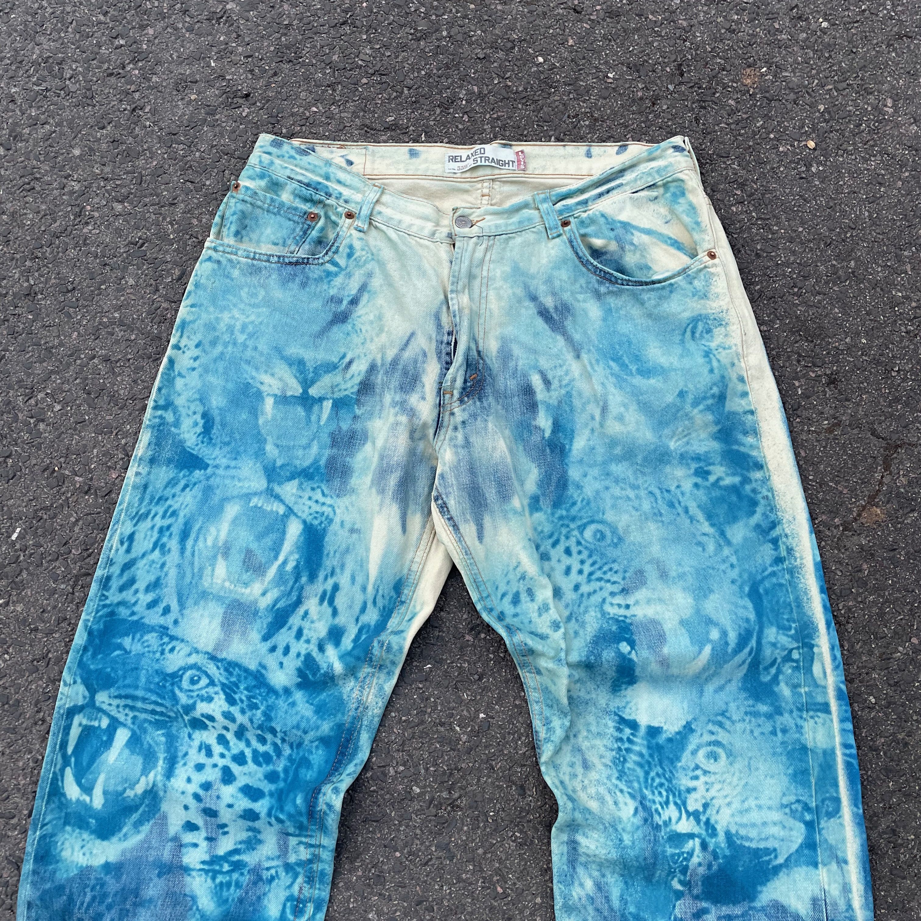 Levi's Custom Levi’s Jeans Japanese style Denim Opium Y2K Pants Size US 36 / EU 52 - 12 Thumbnail