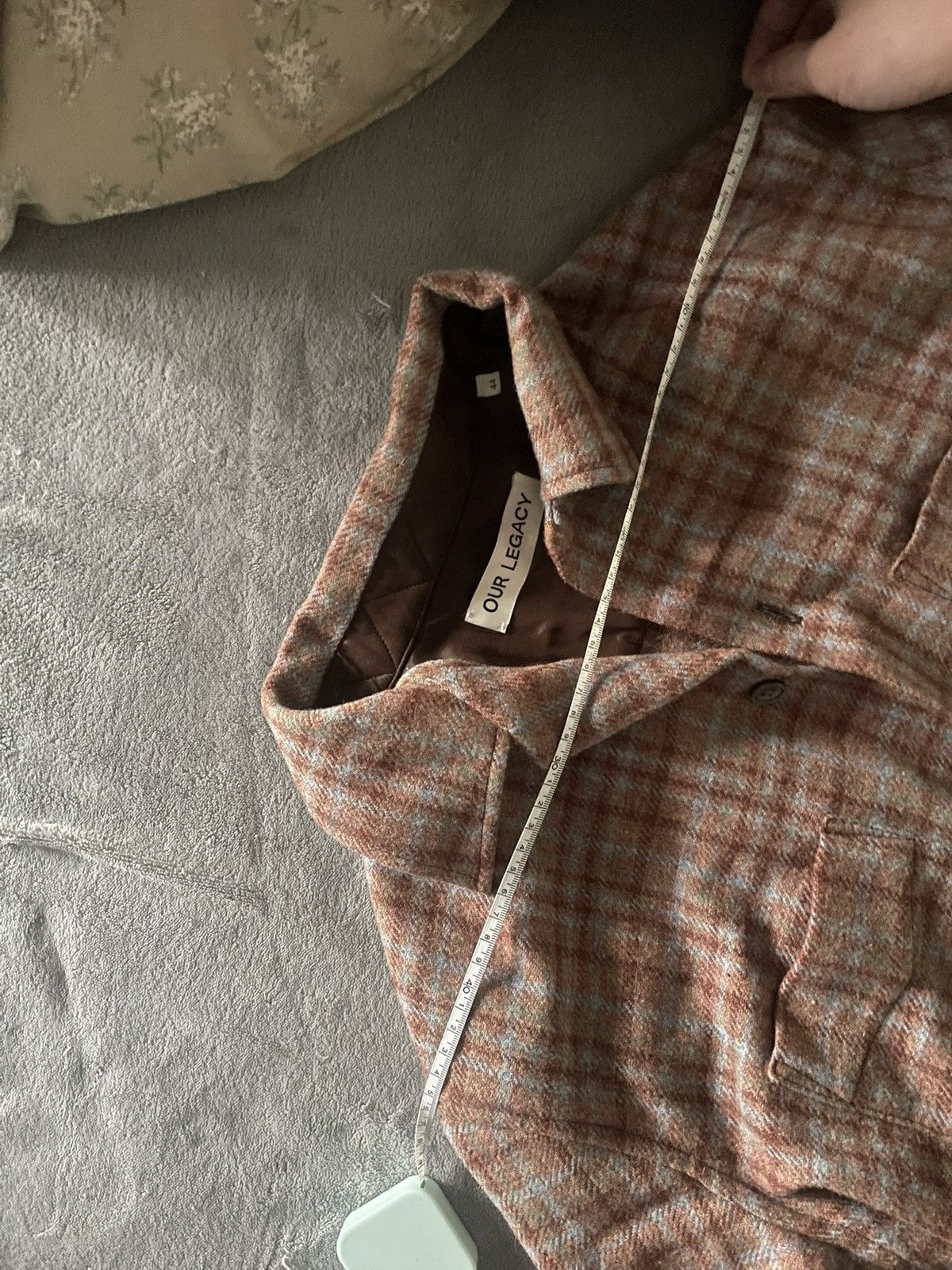 Our Legacy our legacy size XSWool plaid shirt 2502-Nextarrow Size US XS / EU 42 / 0 - 5 Thumbnail