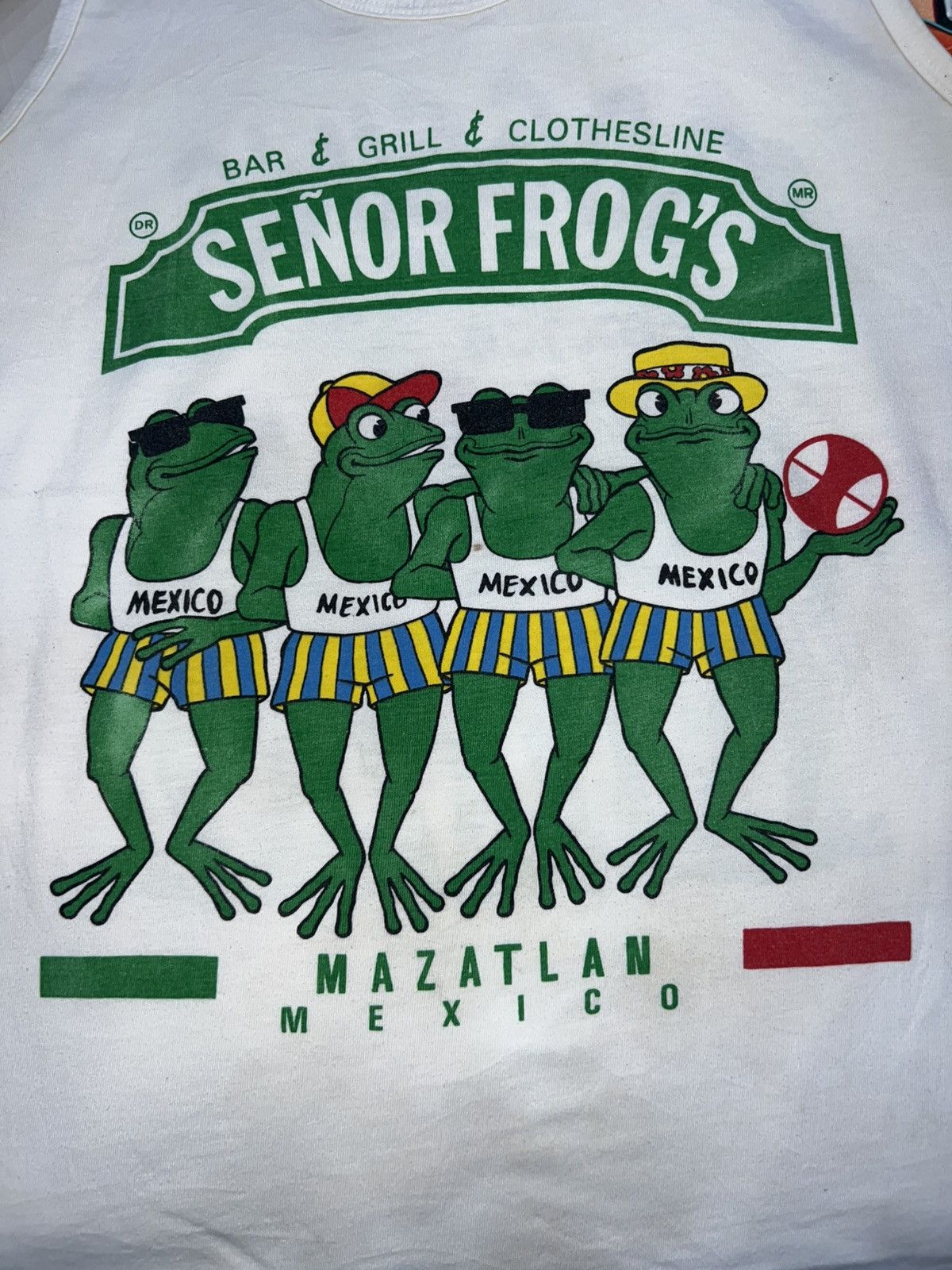 Vintage Vintage Carlos'n Charlie's "Frogging in Mexico" Singlet Size US M / EU 48-50 / 2 - 3 Thumbnail