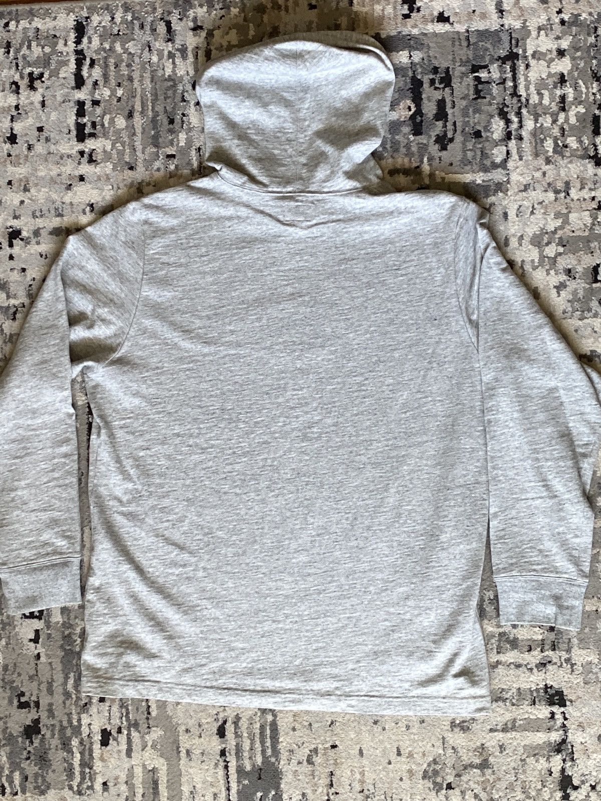 Supreme VNDS SUPREME WARP HOODED LONG SLEEVE TOP • GREY • XL • SS17 Size US XL / EU 56 / 4 - 2 Thumbnail