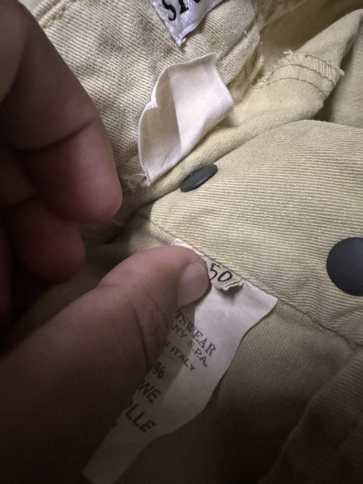 Stone Island Stone Island Pleated Trousers Size US 34 / EU 50 - 11 Thumbnail