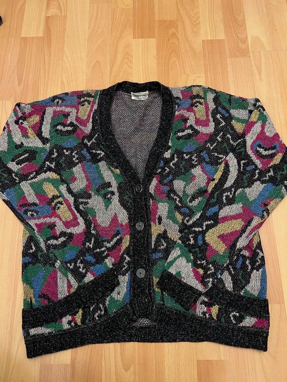 Missoni × Vintage Cardigan, sweater Missoni Vintage 80s Size L / US 10 / IT 46 - 1 Thumbnail