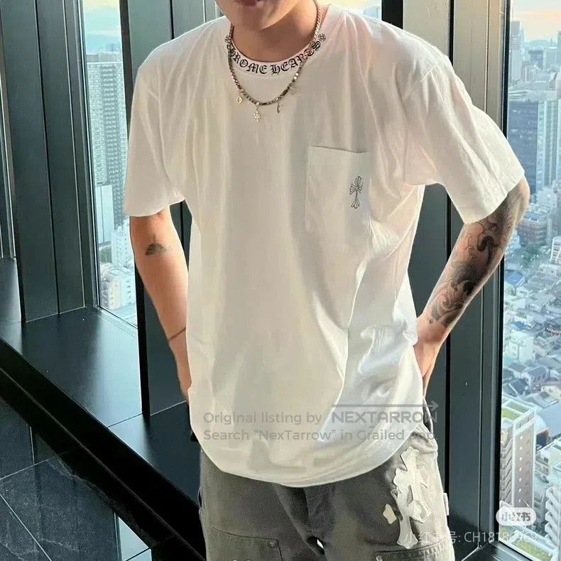 Chrome Hearts CHROME HEARTS Size XL Sanskrit short sleeve T-shirt with ne Size US XL / EU 56 / 4 - 8 Thumbnail