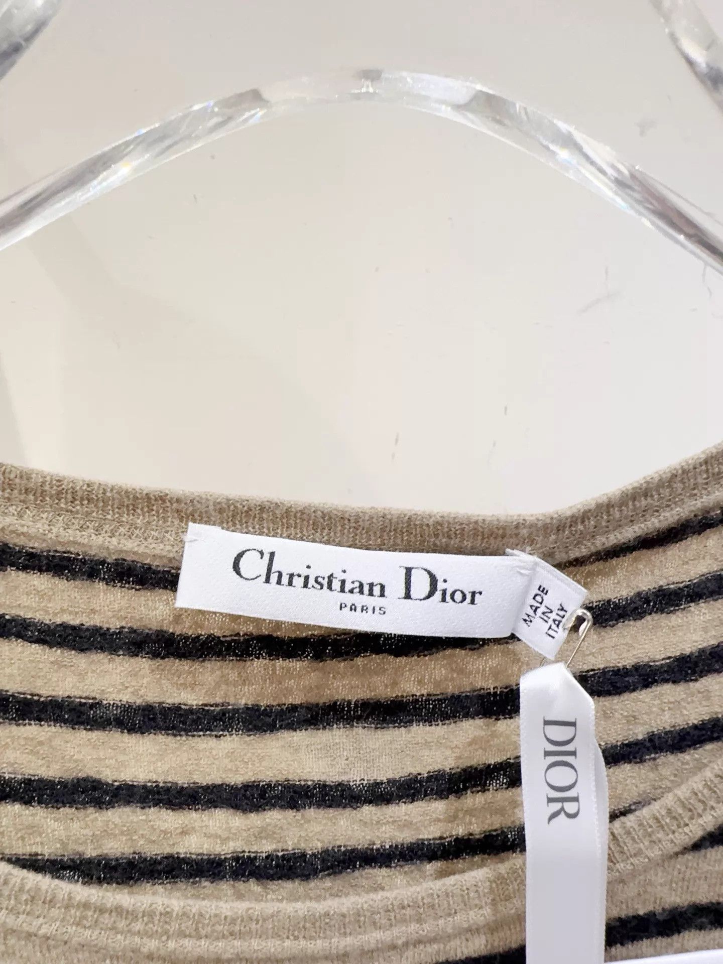 Dior Dior Jungle Tiger Striped Colorblocked Knit S/S F38 Size S / US 4 / IT 40 - 3 Thumbnail