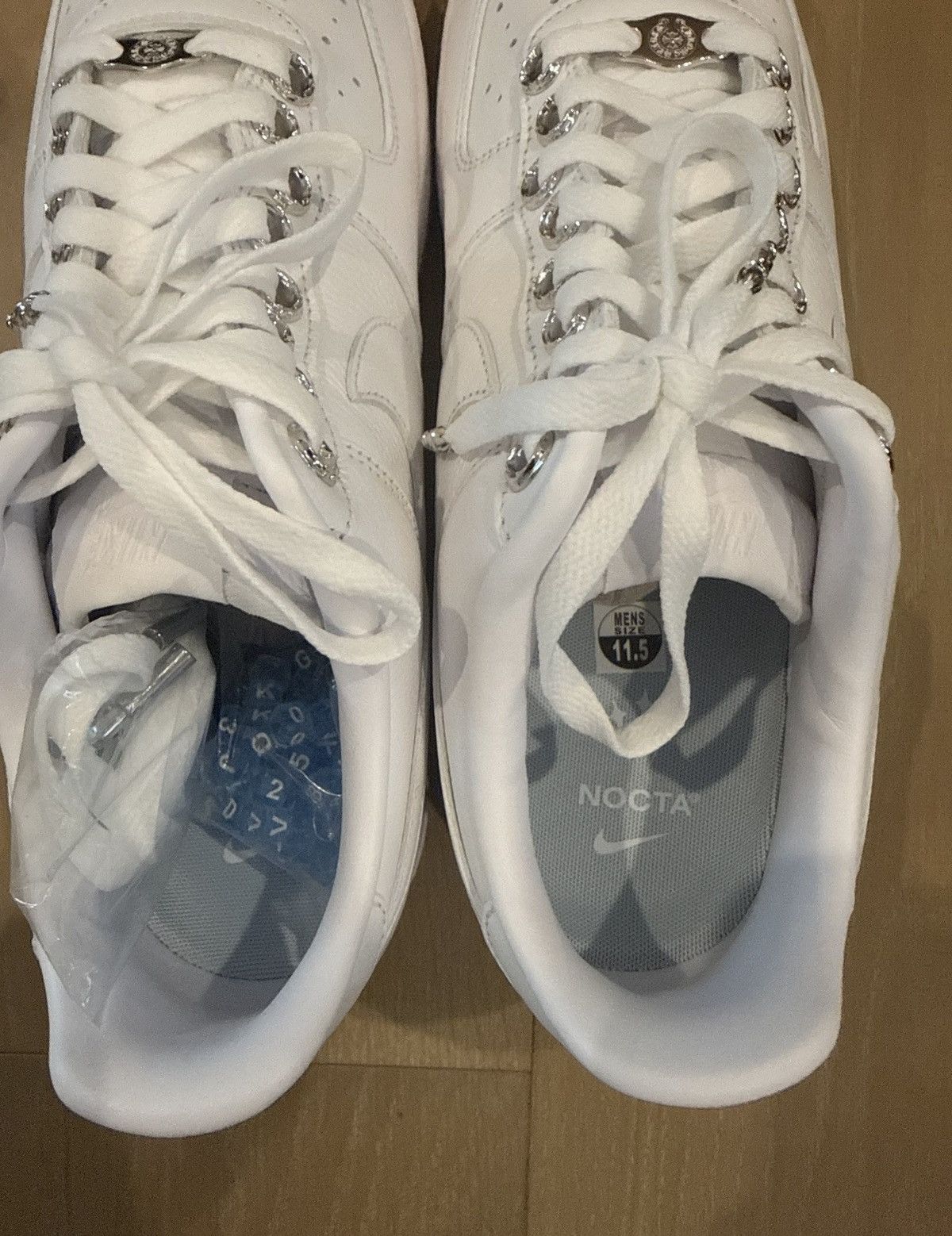 Chrome Hearts × NOCTA × Nike Chrome Hearts X Nocta Unreleased F&F Air Force 1 Size US 11.5 / EU 44-45 - 8 Thumbnail