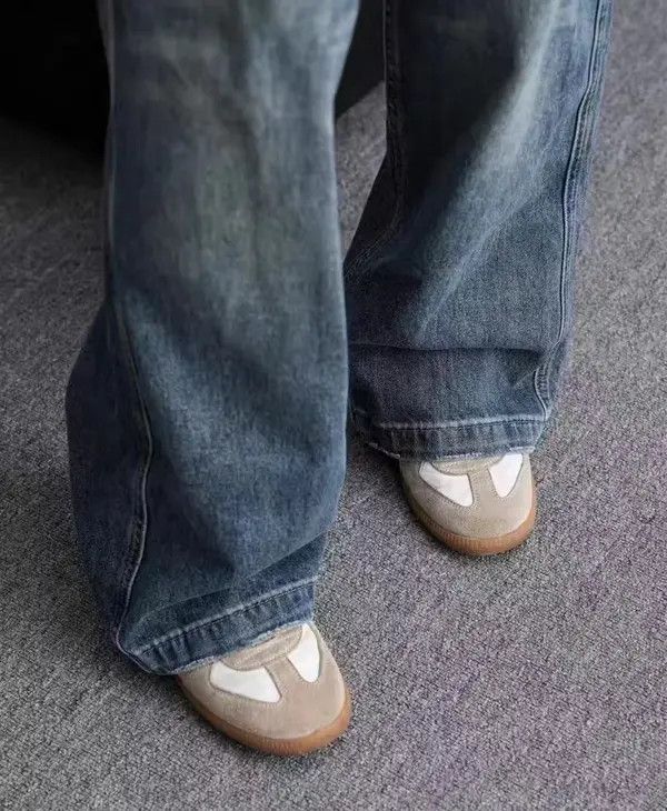 Japanese Brand VIBE Street retro heavyweight washed wide leg jeans Size US 32 / EU 48 - 6 Thumbnail