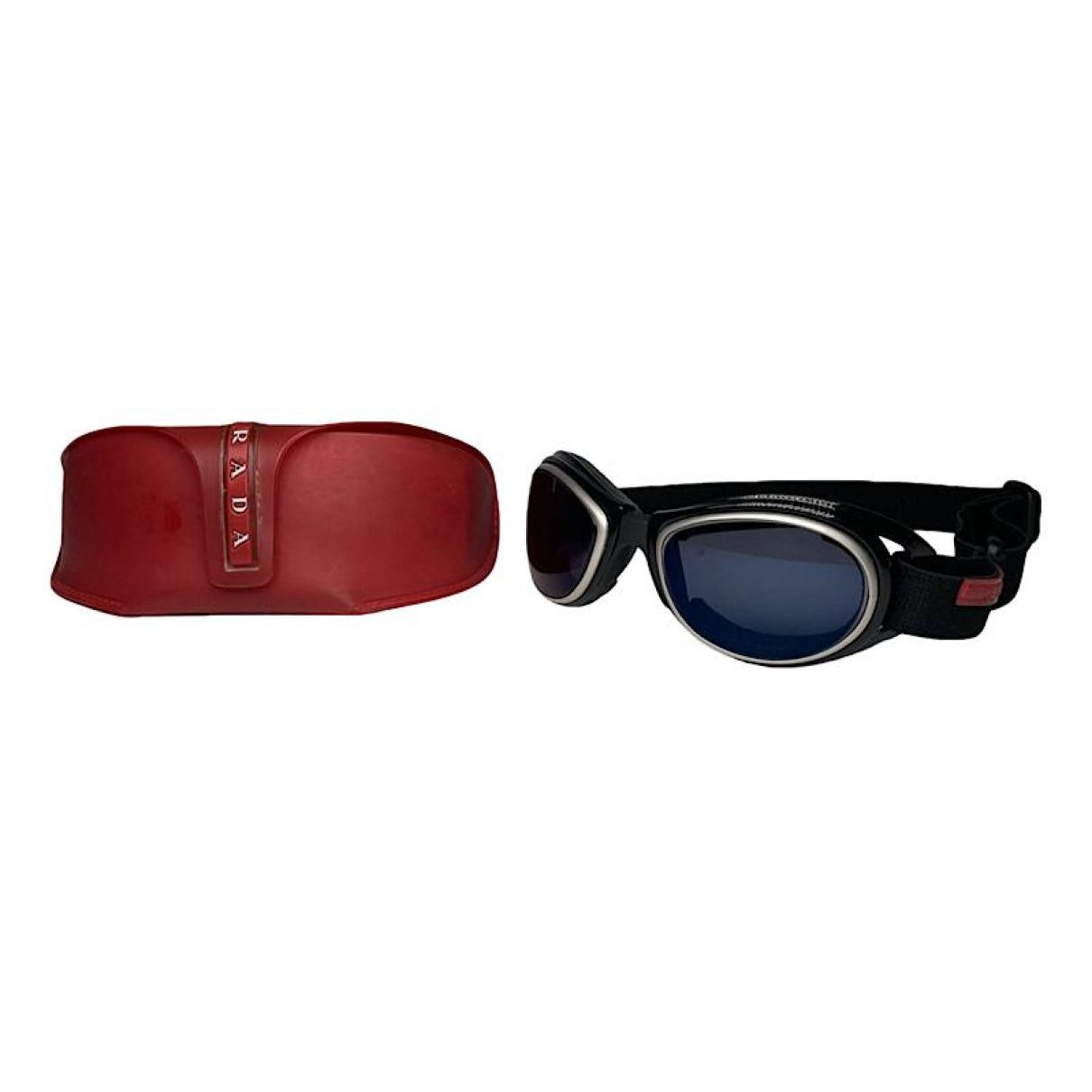 Prada Black Plastic Sunglasses Size ONE SIZE - 1 Thumbnail