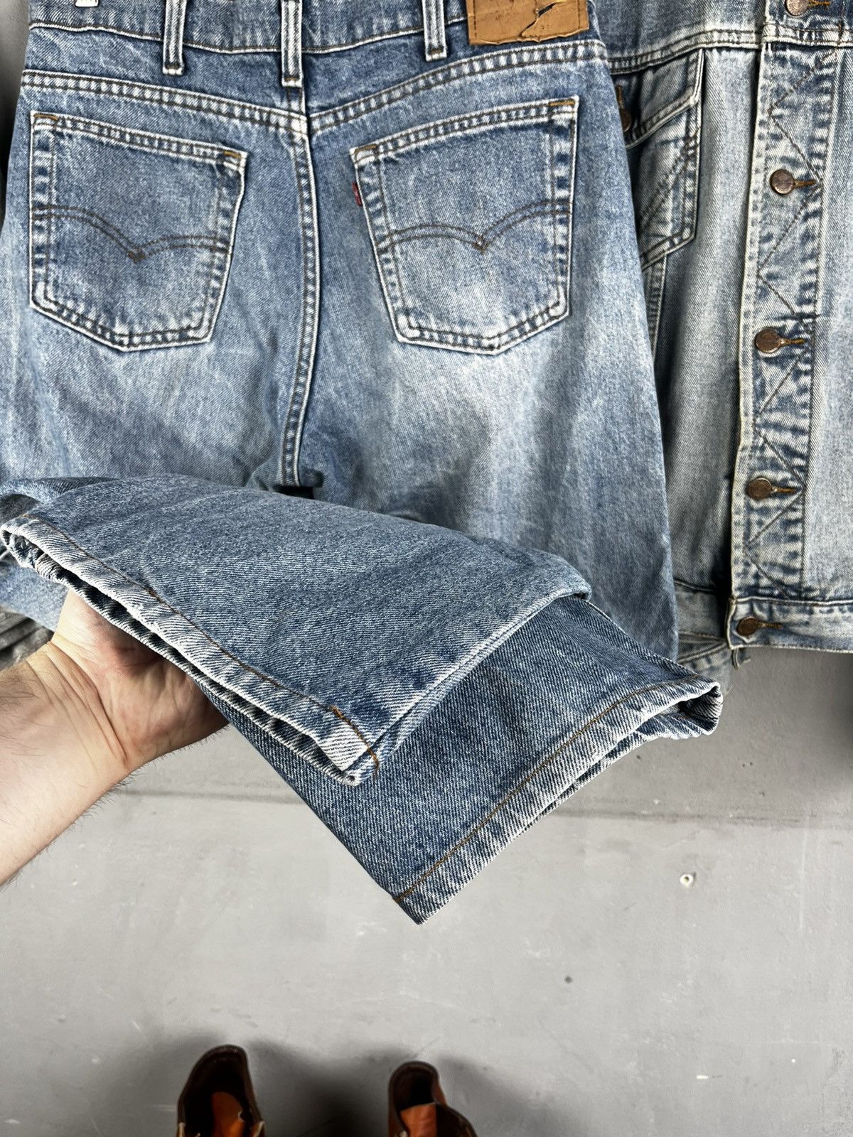 Levi's Levis denim pants vintage 525 made japan Size US 32 / EU 48 - 11 Thumbnail
