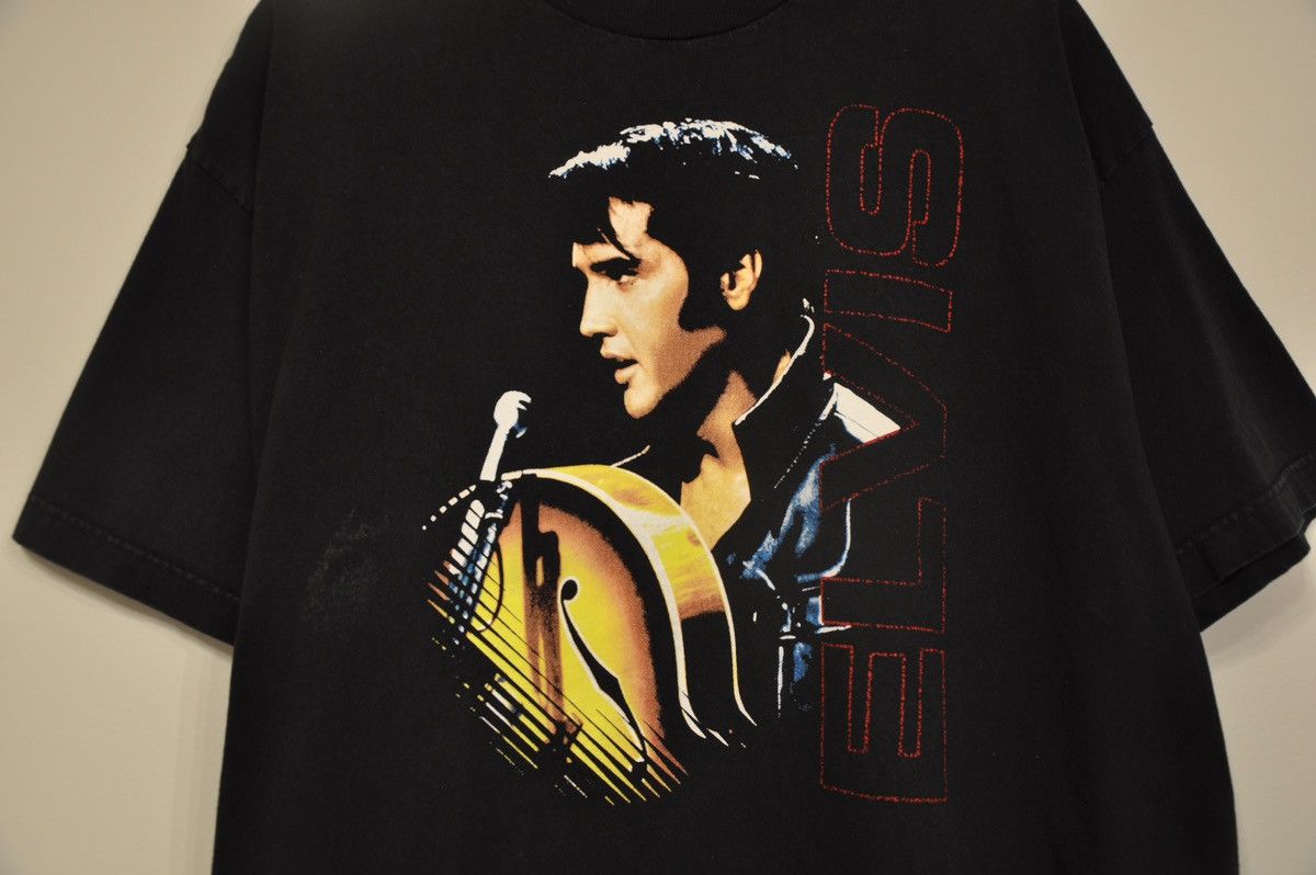Vintage Elvis Presley XL T Shirt Size US XL / EU 56 / 4 - 2 Thumbnail