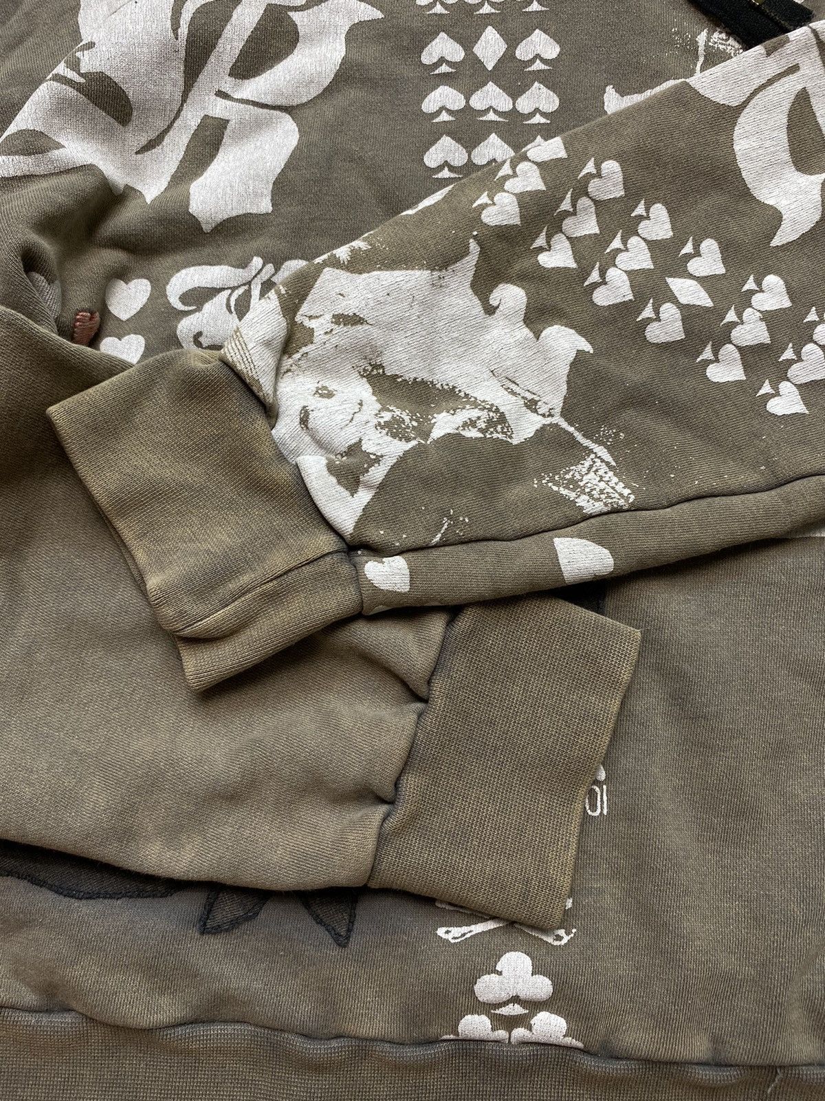 Vintage Vintage y2k 90s religion hoodie zip beige skater streetwear Size US S / EU 44-46 / 1 - 4 Thumbnail