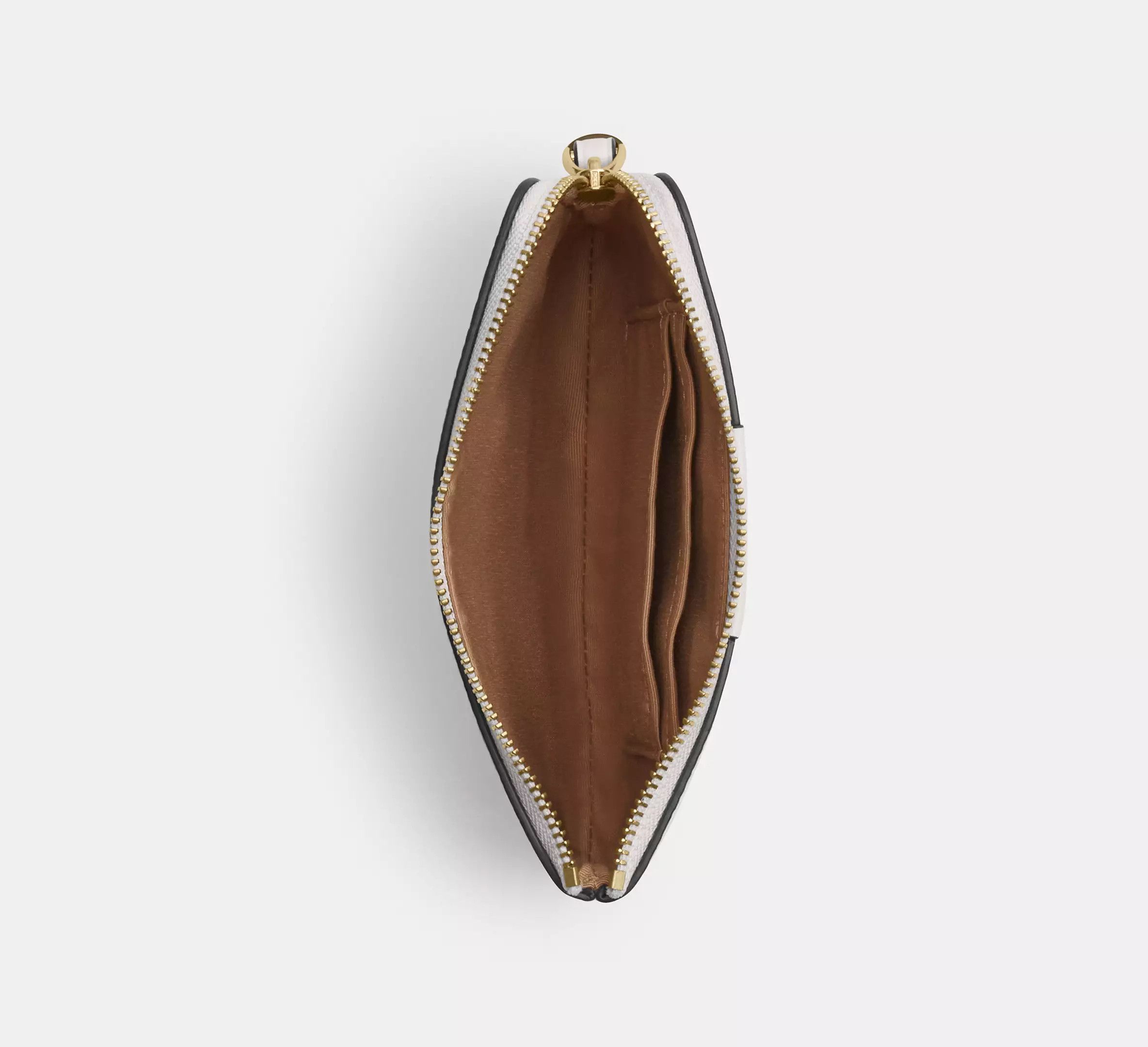 Coach Corner Zip Wristlet In Signature Canvas With Stripe CW854 Size ONE SIZE - 6 Thumbnail