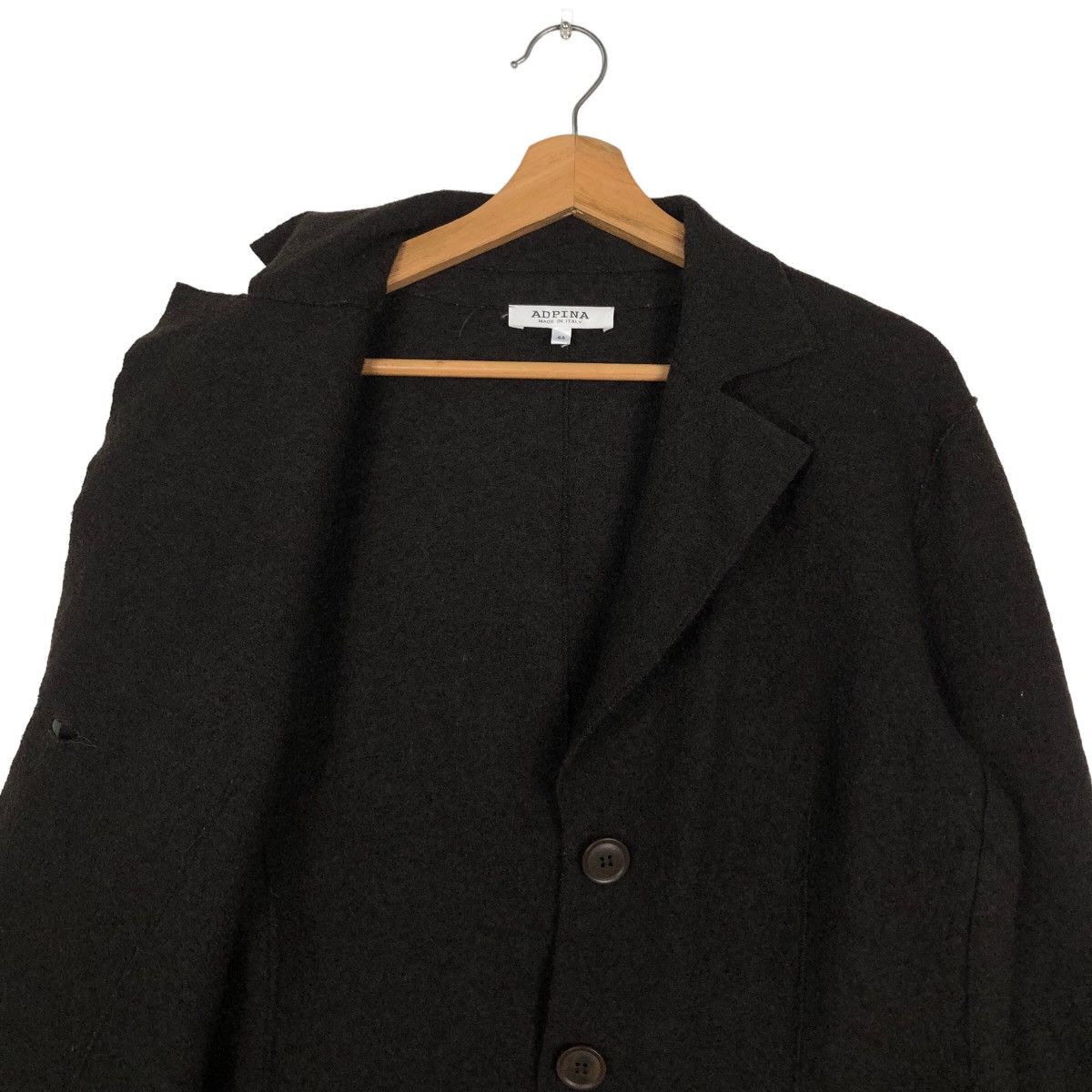 Designer 🔥Vintage Wool Jacket Adpina Italy Inspire Issey Miyake Size US M / EU 48-50 / 2 - 12 Thumbnail