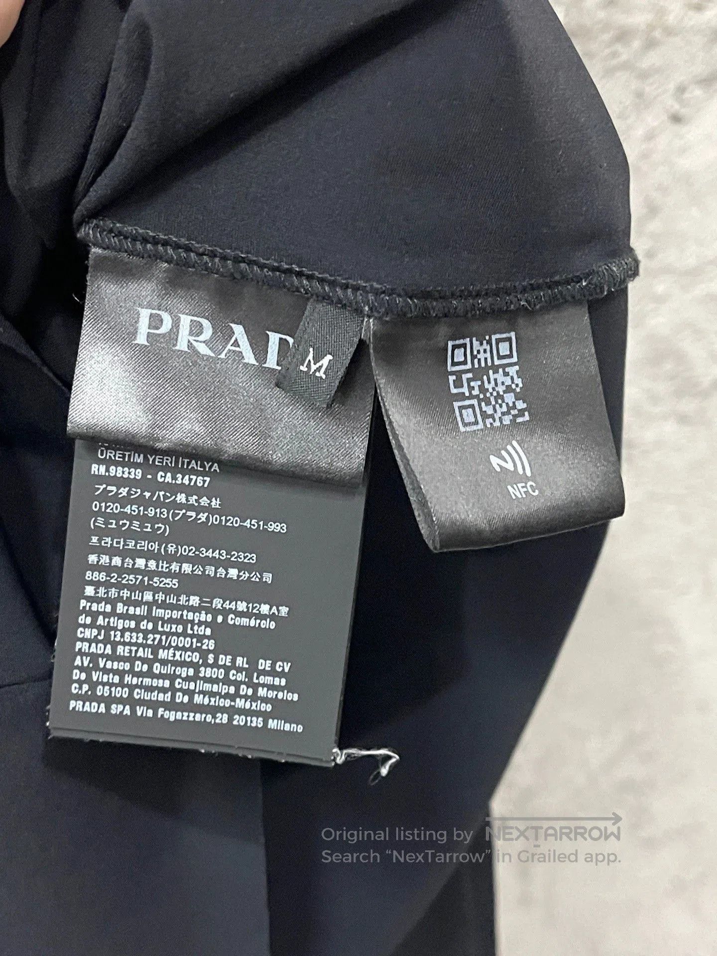 Prada Prada Triangle Logo Turtleneck Long Sleeve. Size US M / EU 48-50 / 2 - 6 Thumbnail