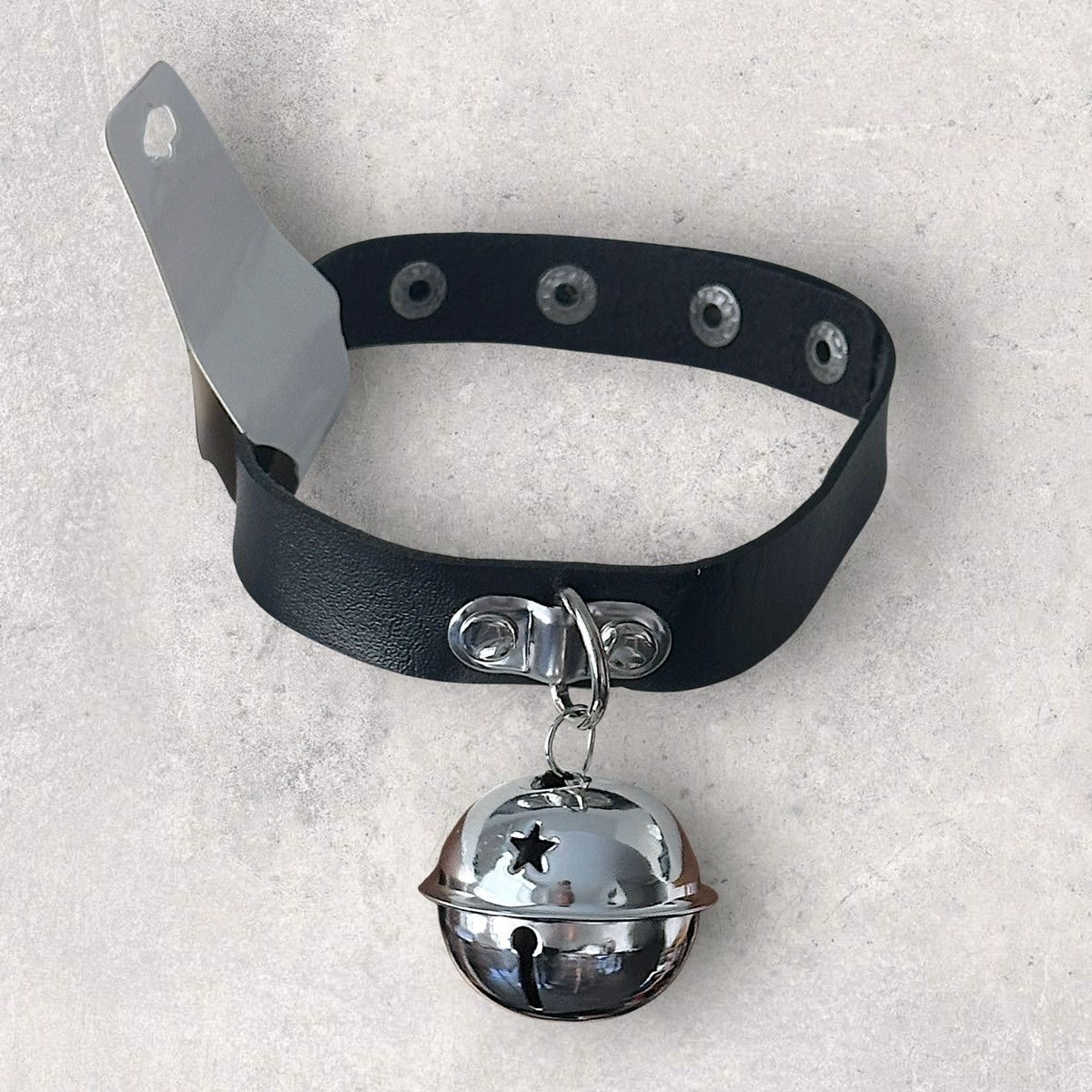 Other Bell PU Leather Choker Size ONE SIZE - 1 Thumbnail